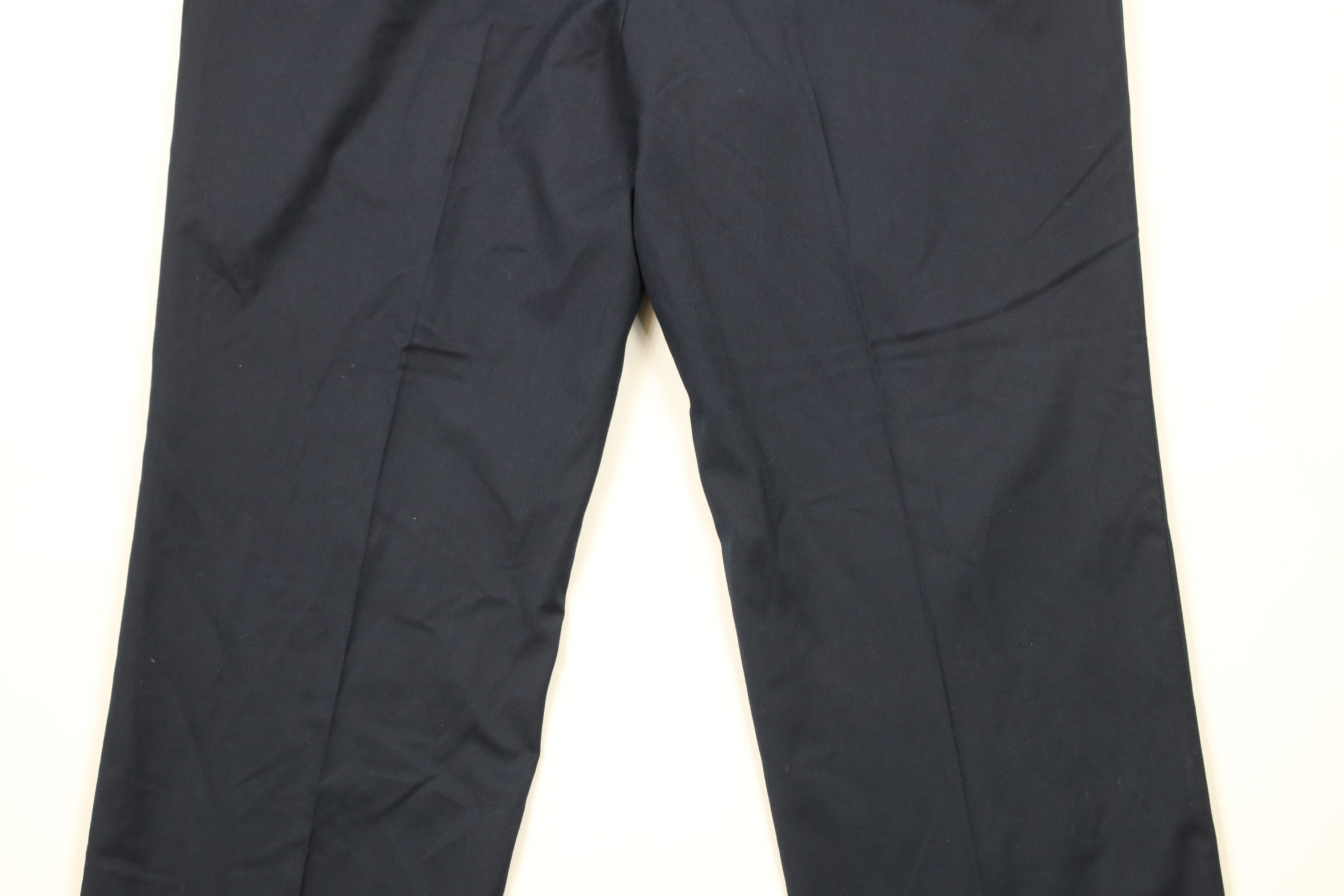Ralph Lauren × Vintage Vintage Ralph Lauren Stretch Flat Front Chino Pants Blue Size US 36 / EU 52 - 10 Thumbnail
