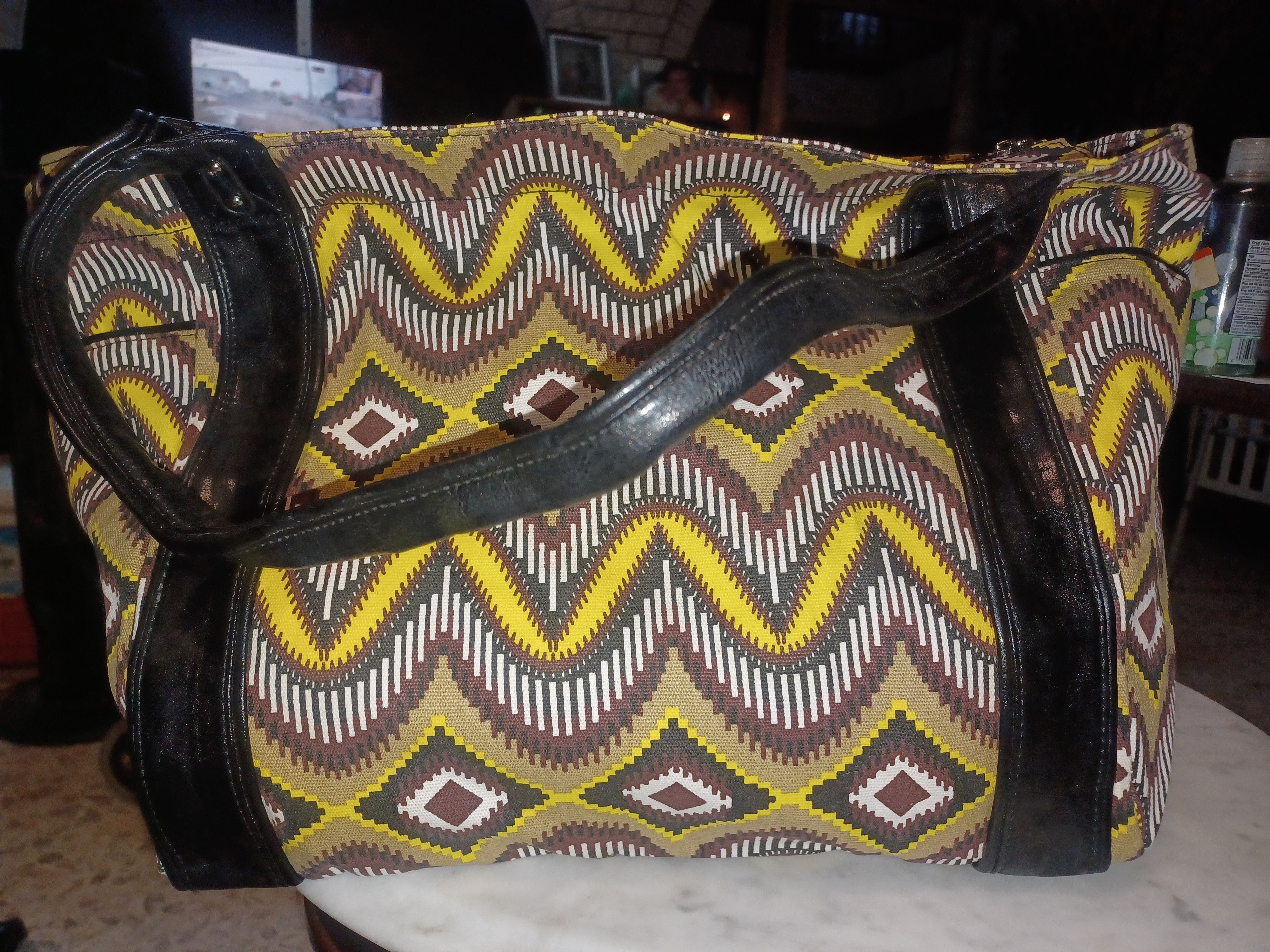 Other Gigi Hill Large Tote Bag NWT Gold Brown Size ONE SIZE - 5 Thumbnail