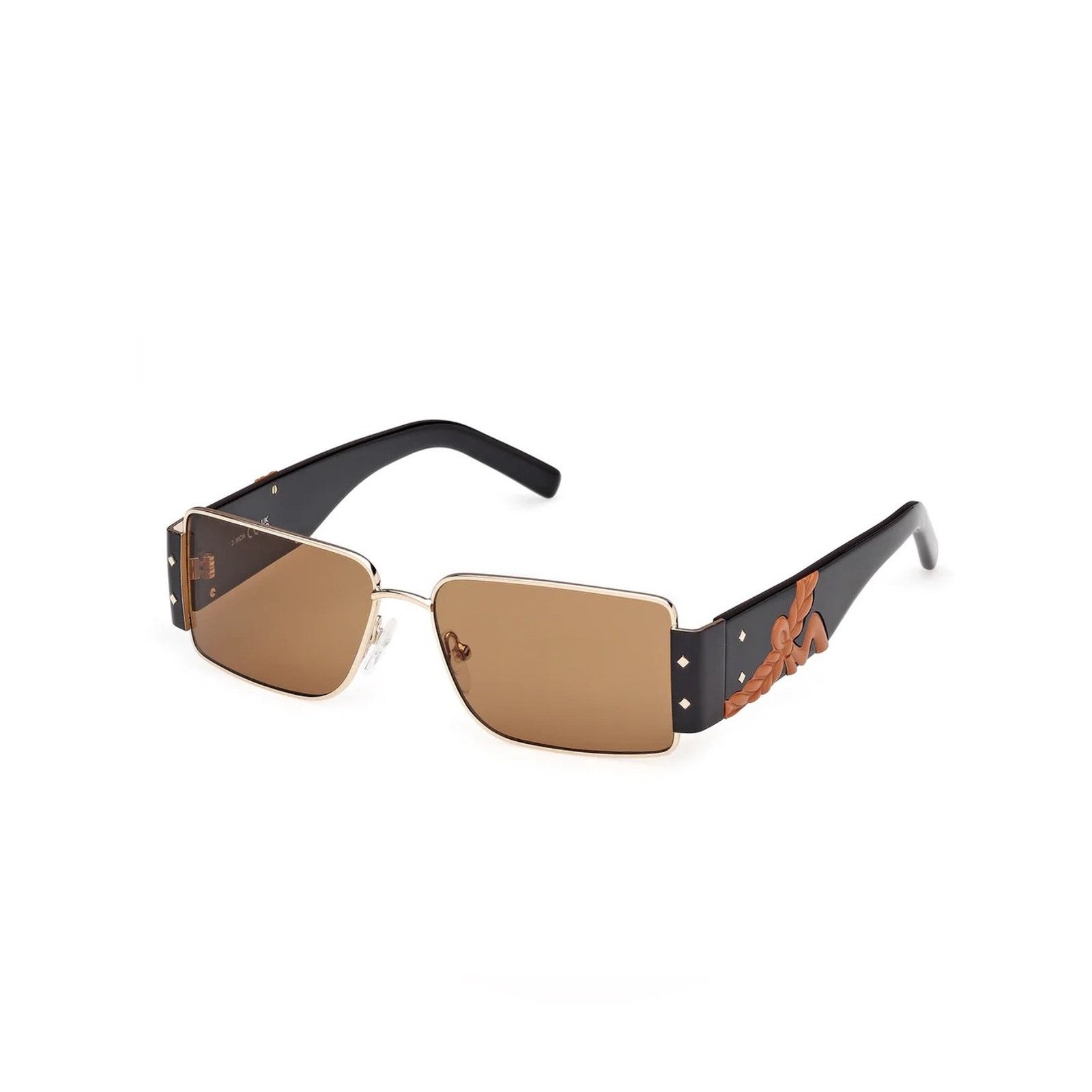 MCM New MCM MW0012 32J Gold and Black Frame Sunglasses Authentic Size ONE SIZE - 1 Thumbnail