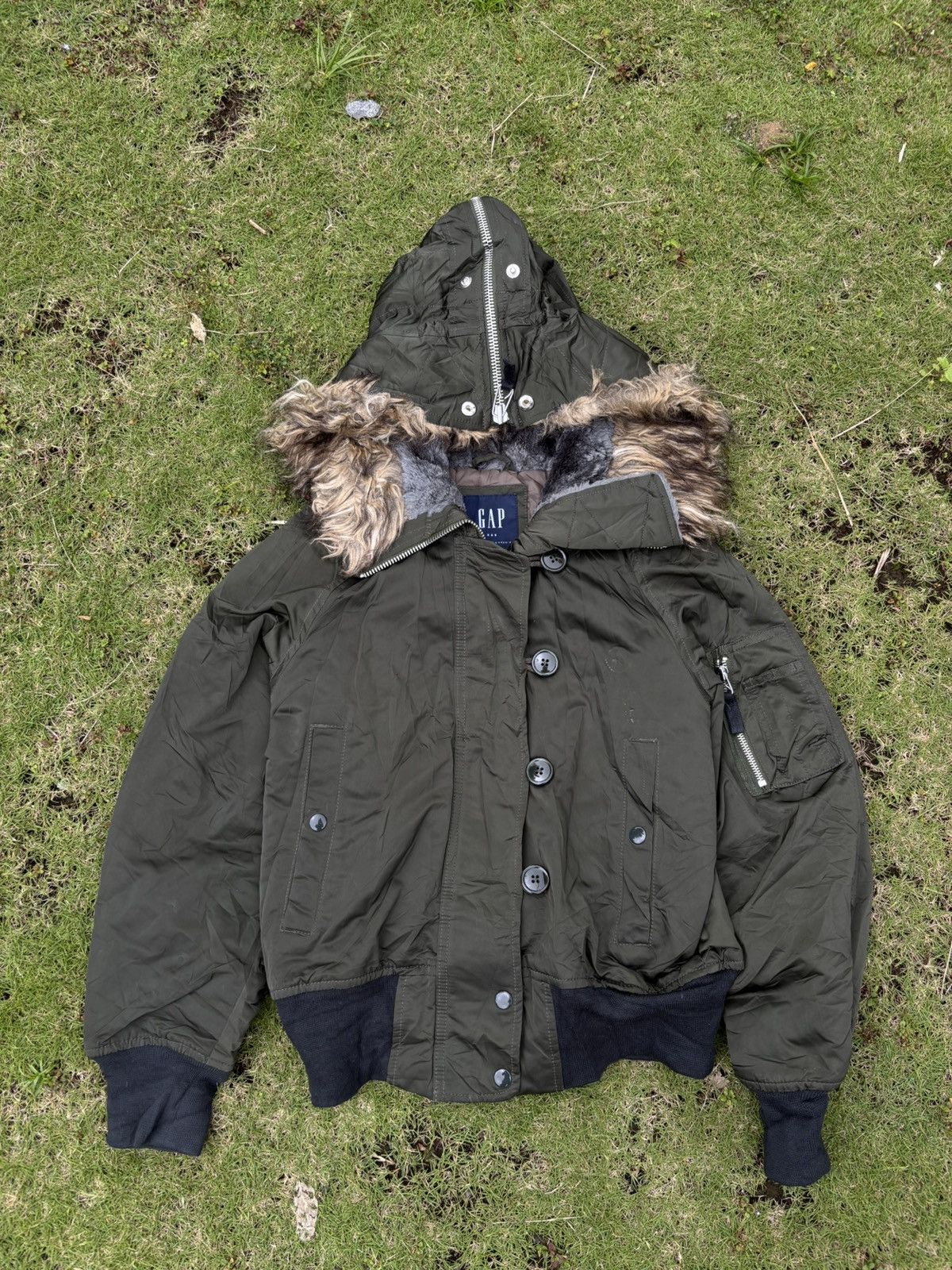 If Six Was Nine If six was nine gap n2b fur jacket Size US S / EU 44-46 / 1 - 4 Thumbnail