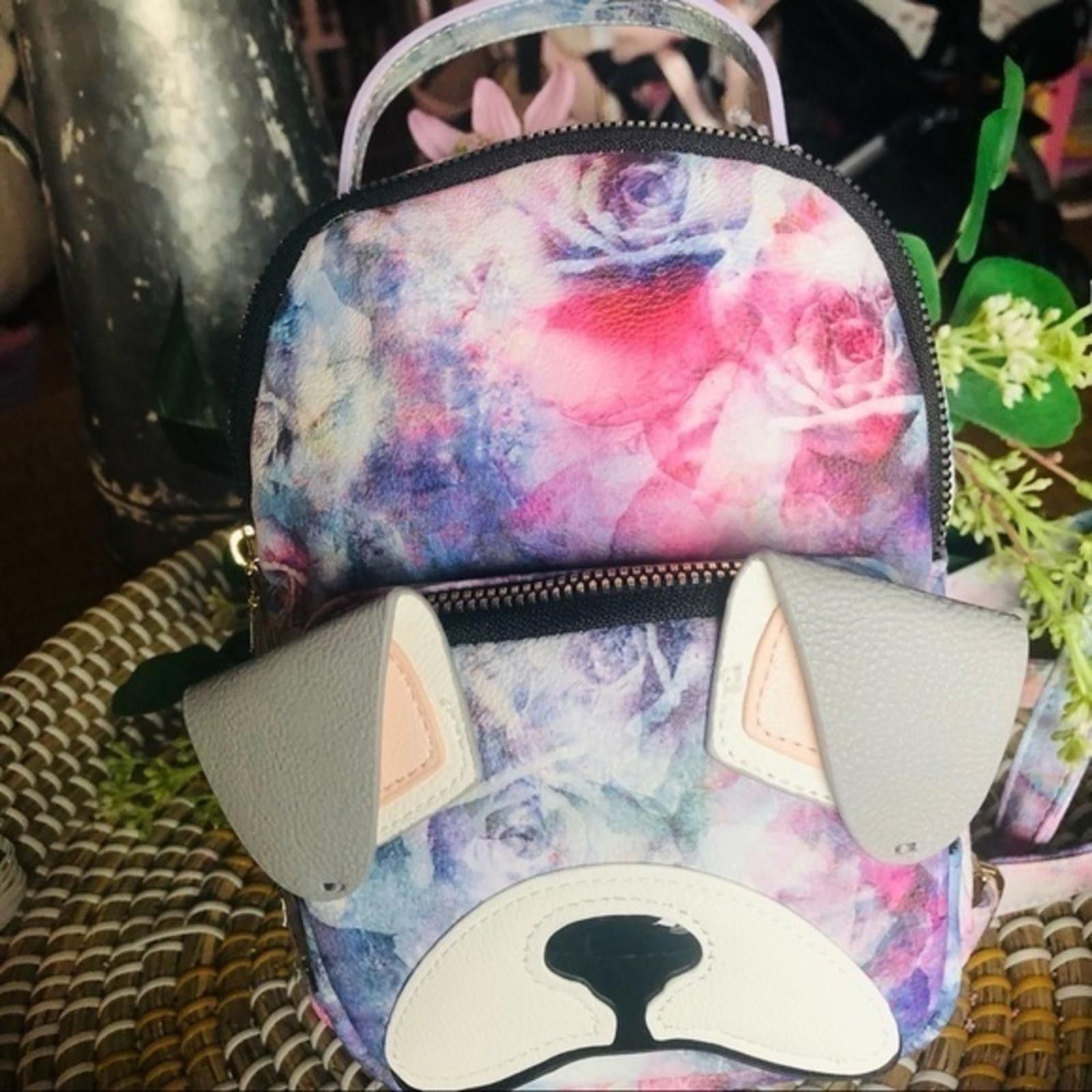 Designer Betsey Johnson Floral Backpack NWT Size ONE SIZE - 2 Thumbnail