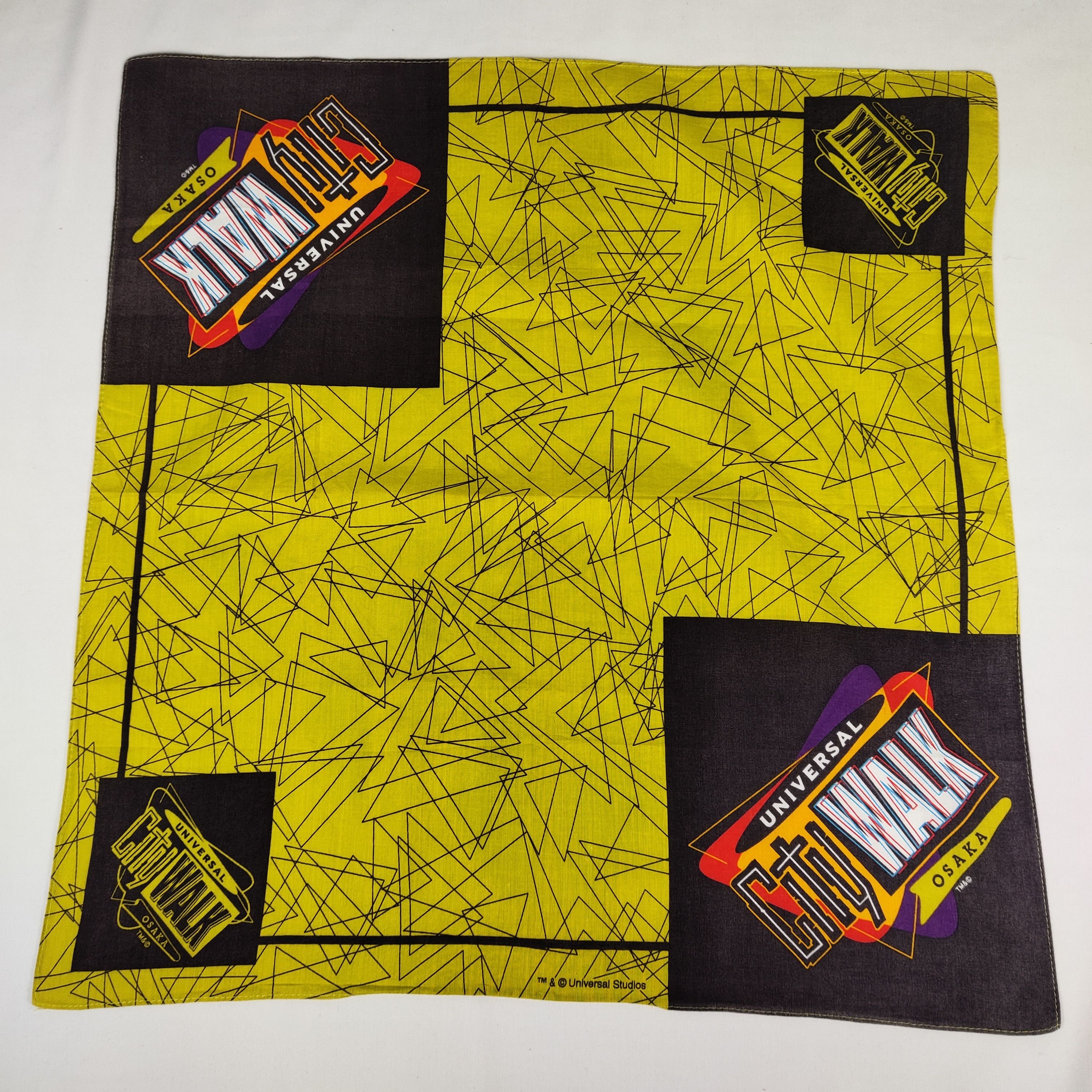 Japanese Brand × Universal Studios × Vintage Universal Studio Handkerchief / Neckerchief / Bandana Size ONE SIZE - 3 Thumbnail