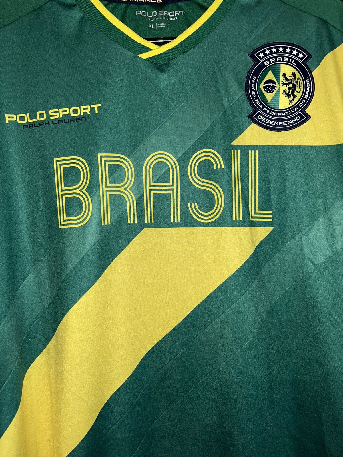 Polo Sport Brazil Soccer Jersey