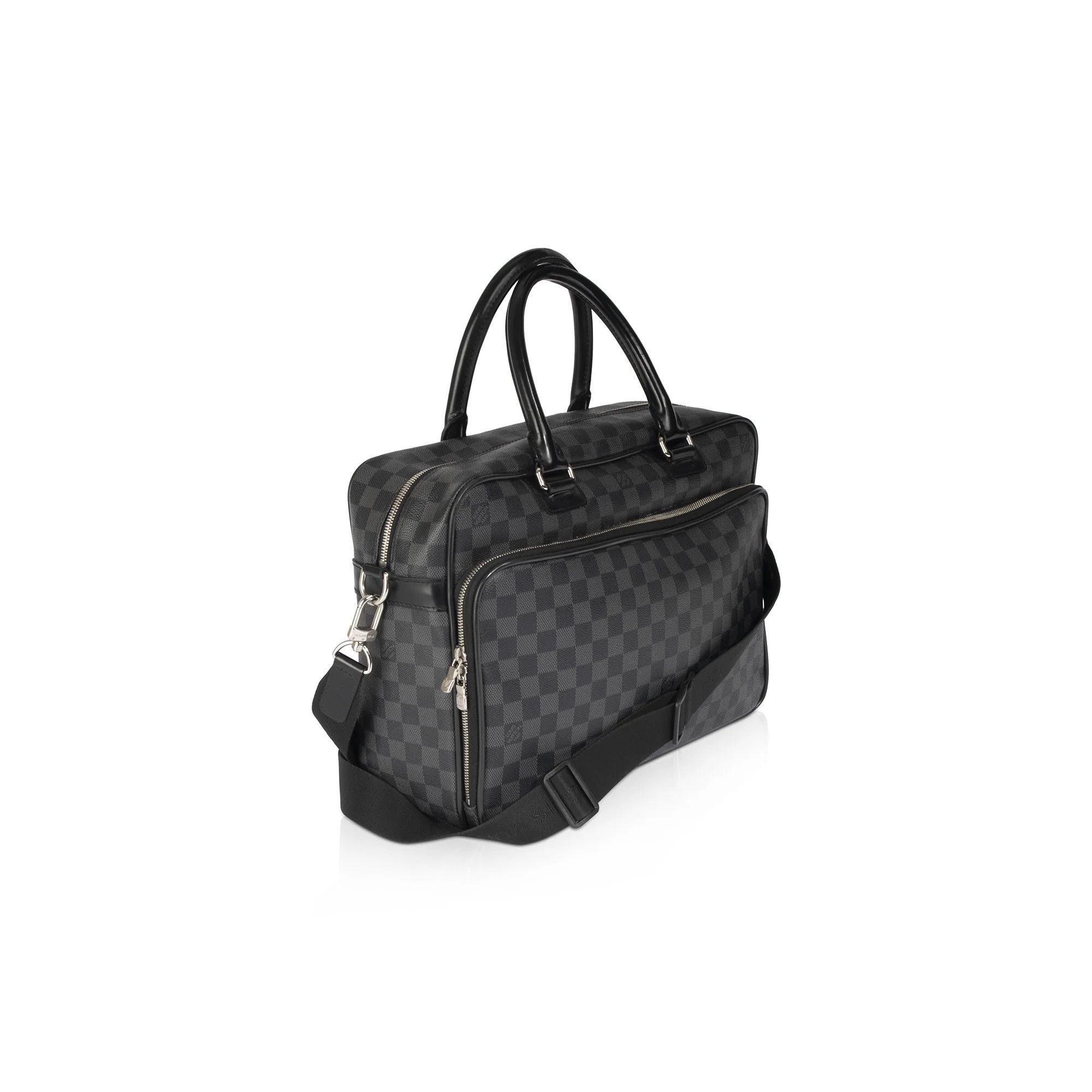 Louis Vuitton Louis Vuitton Black Damier Graphite Icare Laptop Bag Grey Size ONE SIZE - 2 Thumbnail