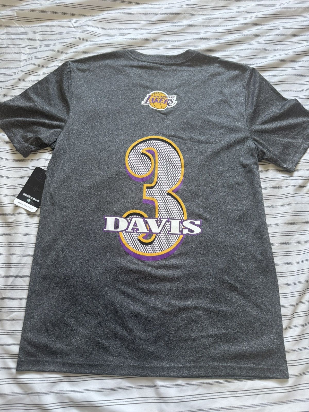 NBA NWT Los Angeles Lakers Anthony Davis Tee Men’s Small Size US S / EU 44-46 / 1 - 6 Thumbnail