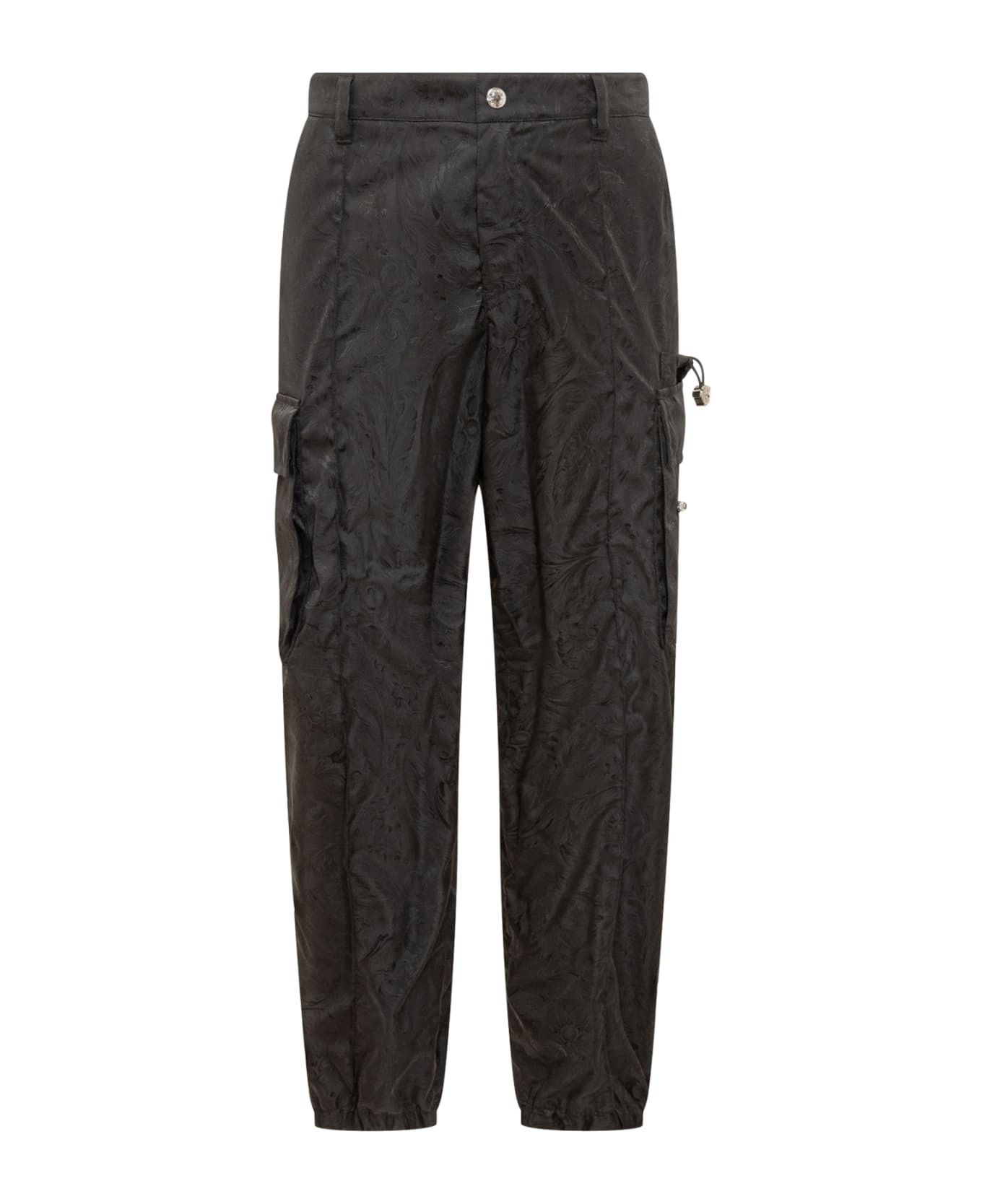 Versace o1y0425 Cargo Pant in Black Size US 30 / EU 46 - 1 Thumbnail