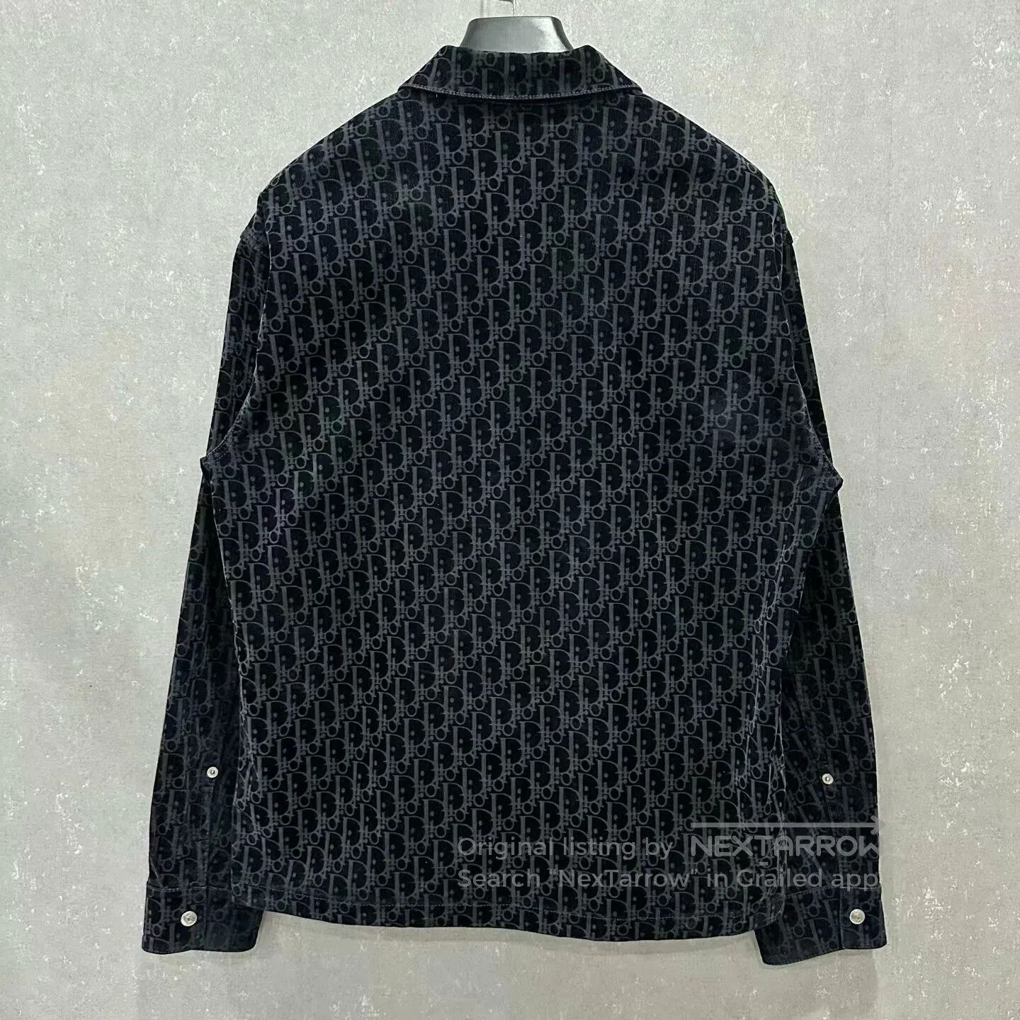 Dior Dior Full Logo Printed Long Sleeve Shirt. Size US L / EU 52-54 / 3 - 2 Thumbnail