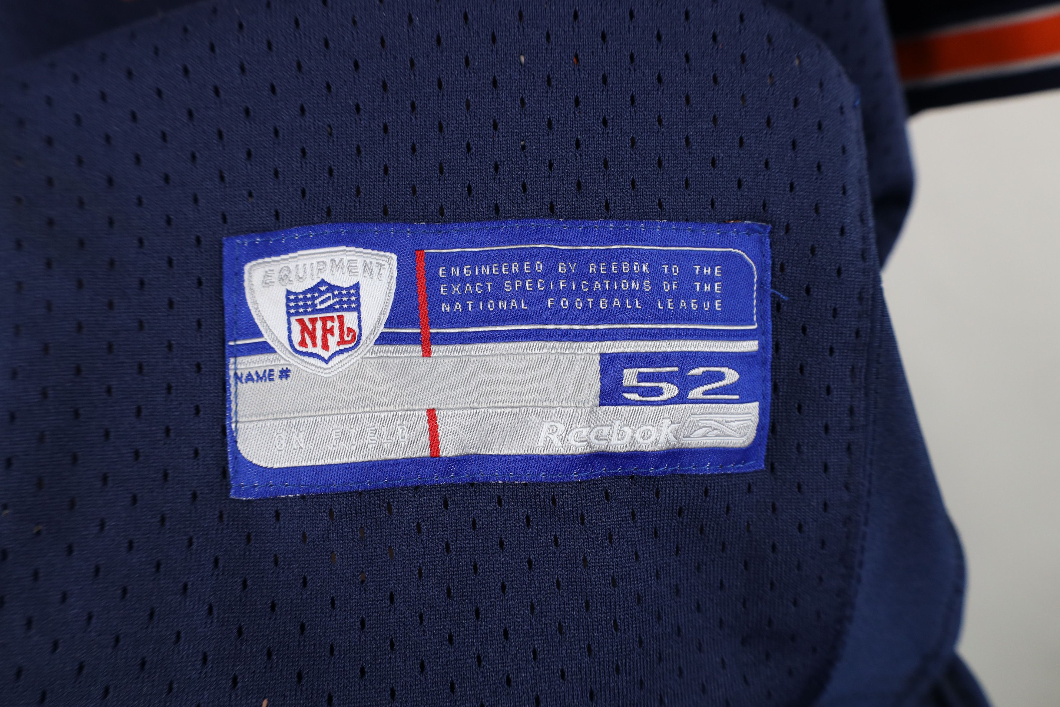 Reebok Deadstock Vintage Reebok Chicago Bears Football Jersey Blue Size US XXL / EU 58 / 5 - 5 Thumbnail