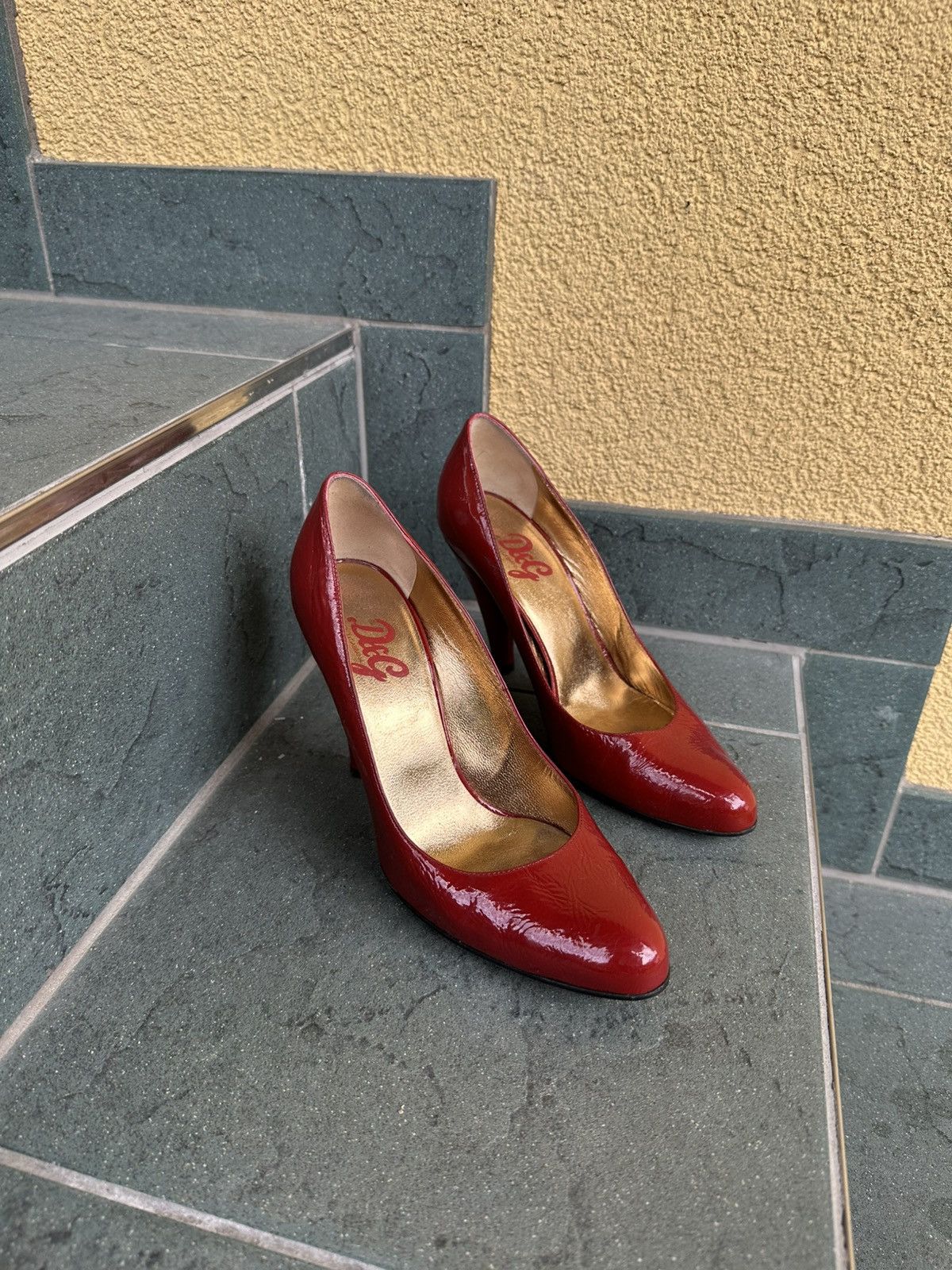 Dolce & Gabbana Dolce Gabbana Vintage Heels Luxury Shoes DG 36 Made In Italy Size US 6 / IT 36 - 4 Thumbnail