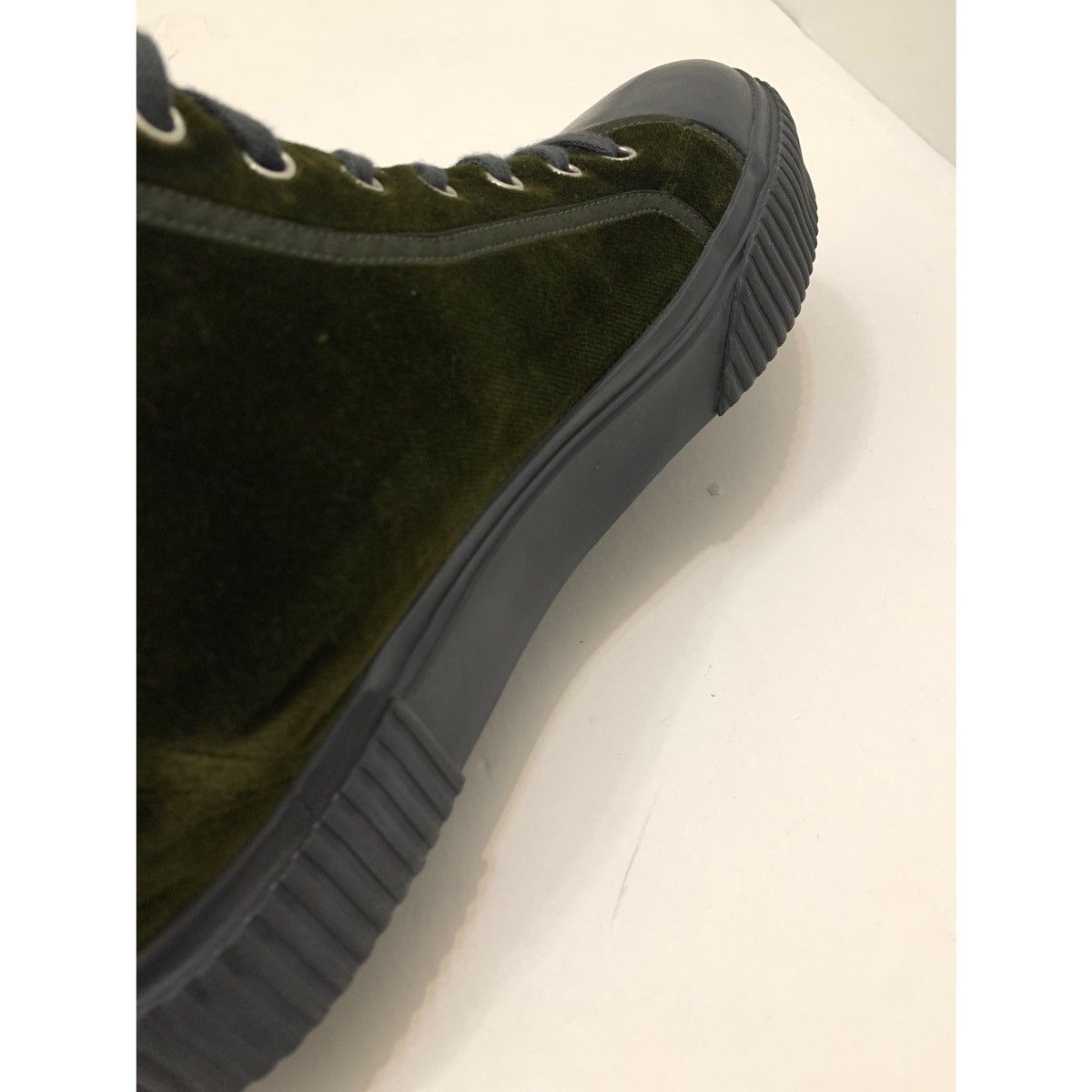 Theory THEORY CHUNKY VELVET HI-TOP SNEAKER Size US 11 / EU 44 - 9 Thumbnail