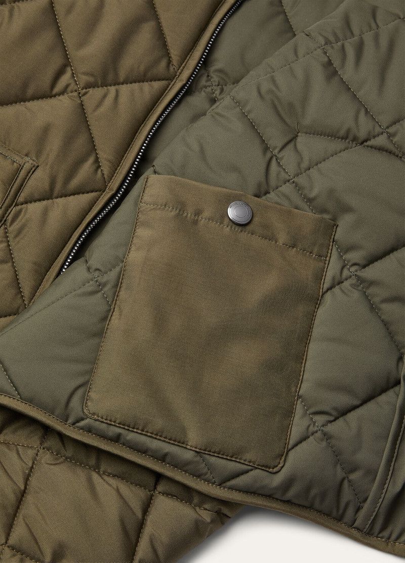 Loro Piana o1w1db10226 FAP0946 Benson Bomber Jacket in Green Size US S / EU 44-46 / 1 - 8 Thumbnail