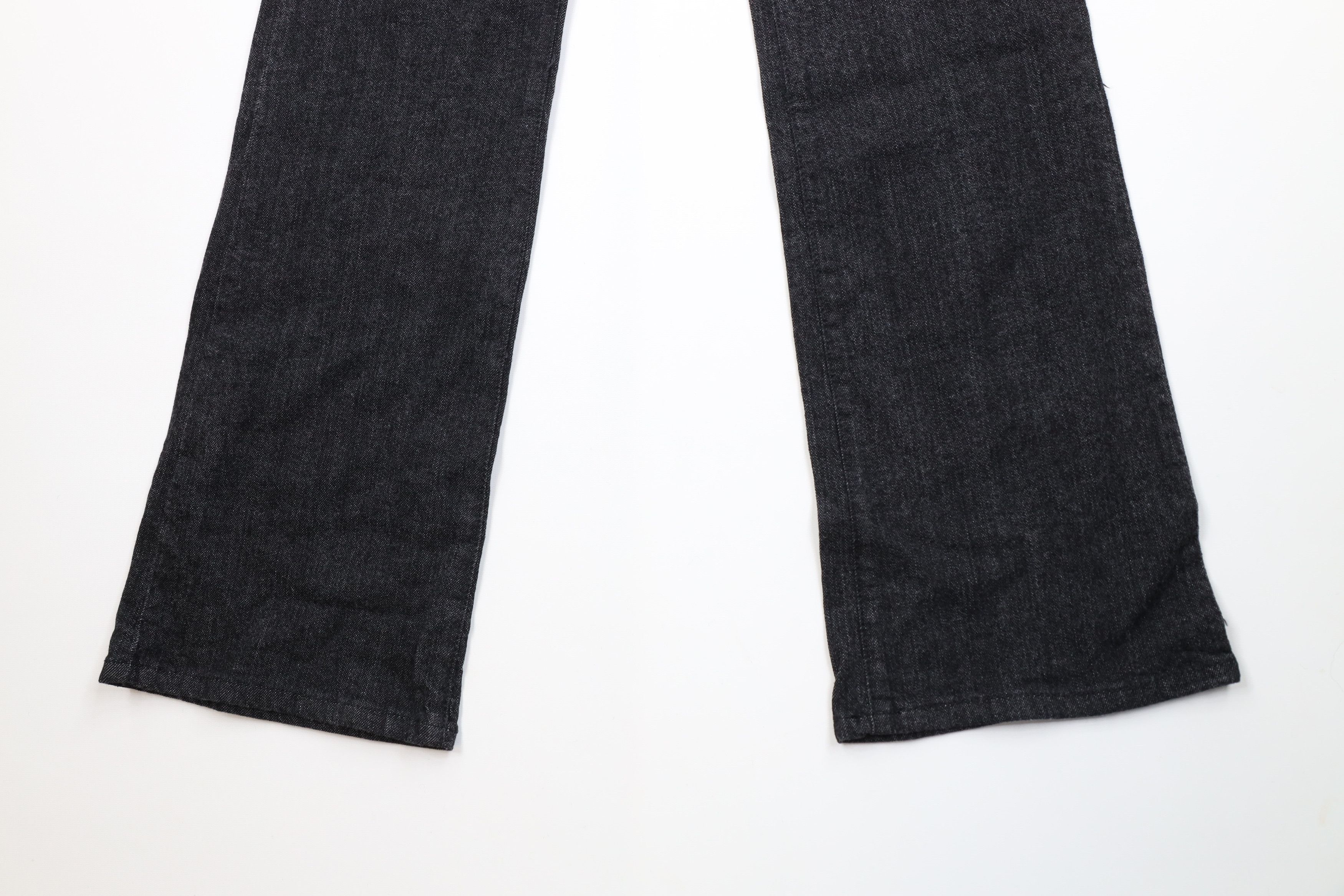 Vintage Deadstock Vintage Y2K Babydoll Flared Wide Leg Denim Jeans Size 32" / US 10 / IT 46 - 4 Thumbnail