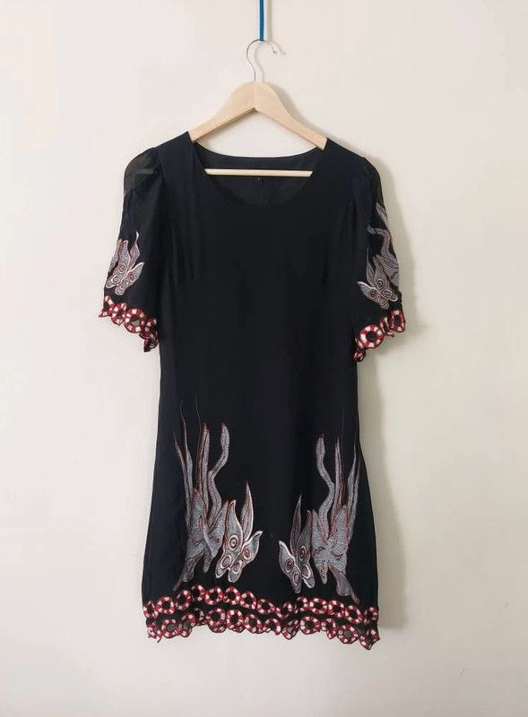 Roberto Cavalli Roberto Cavalli silk dress 8/10 Size S / US 4 / IT 40 - 3 Thumbnail