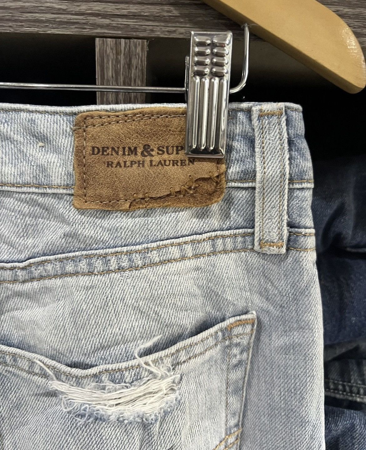 Denim & Supply Ralph Lauren 🔥Denim & Supply Ralph Lauren Distressed Denim Size 29" - 15 Thumbnail