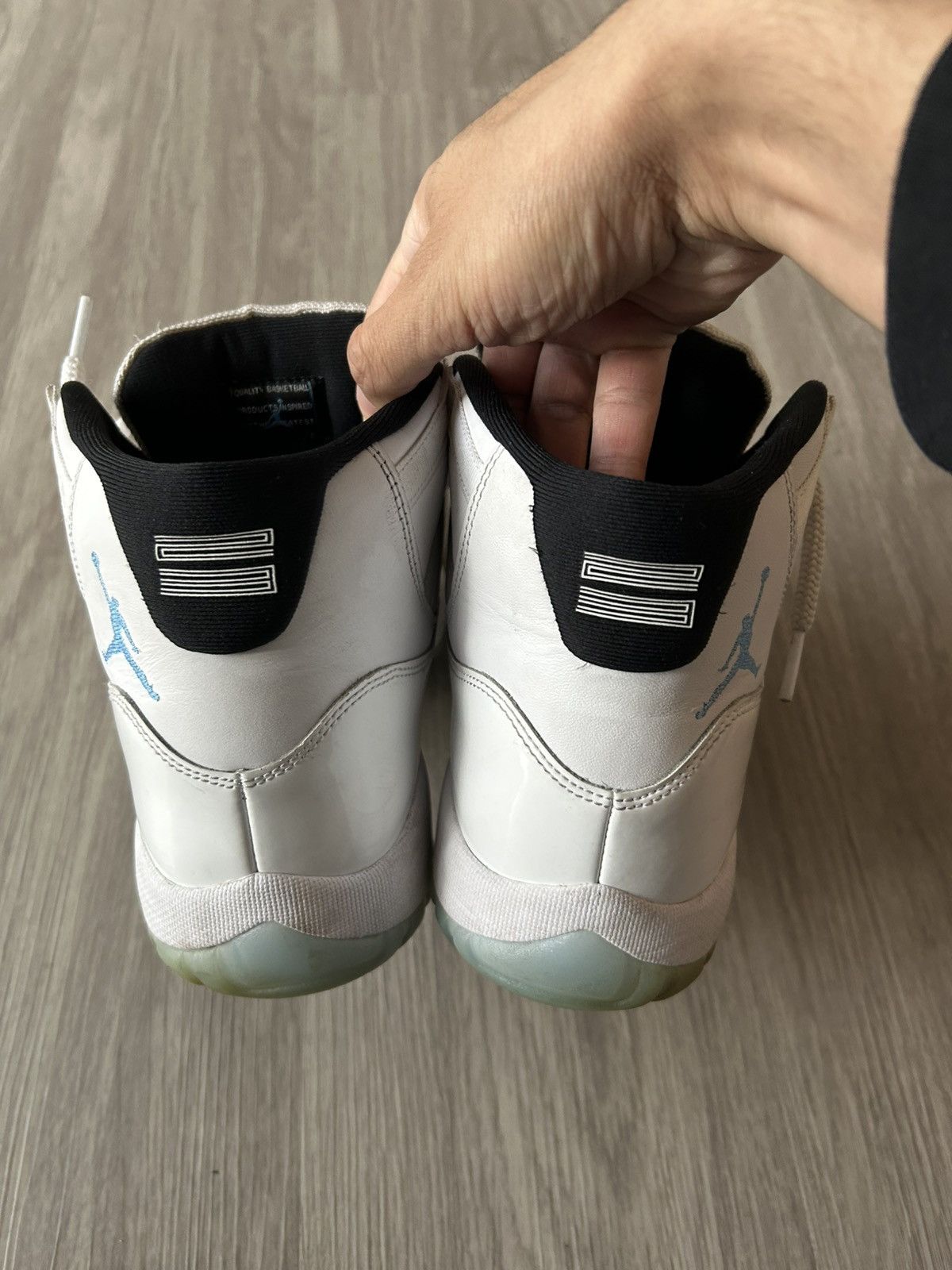 Jordan Brand Air Jordan Retro 11 Legend Blue 2024 Size 10.5 Size US 10.5 / EU 43-44 - 5 Thumbnail