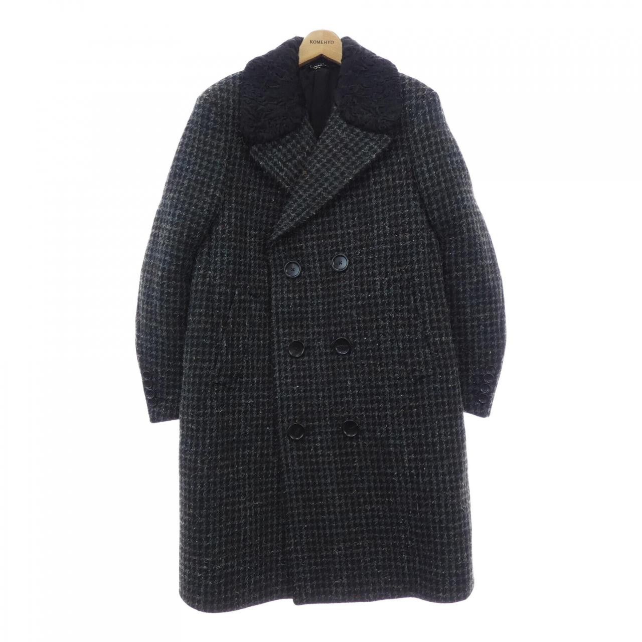 Gucci Gucci Gucci Wool Coat Textile Outerwear 322304Z4551 DUTY FREE for USA Size ONE SIZE - 1 Thumbnail
