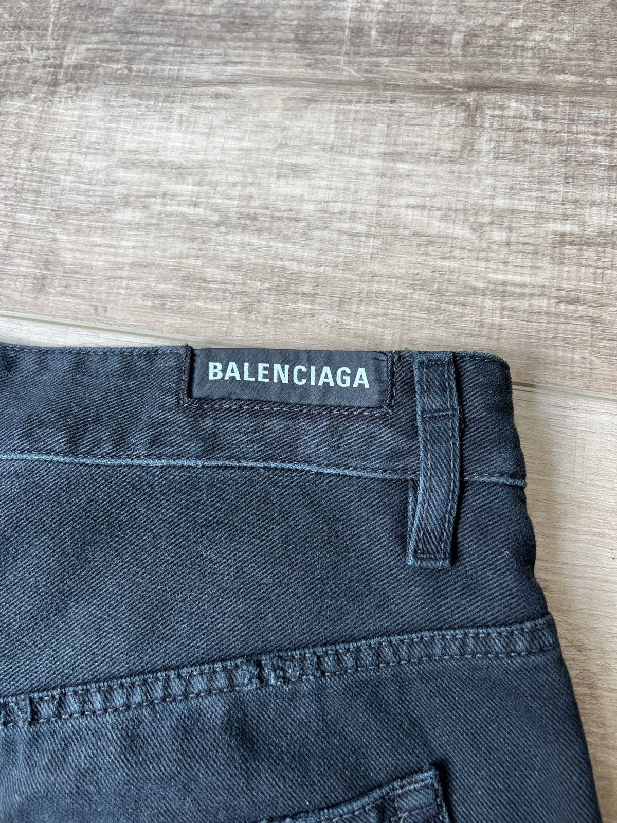 Balenciaga Balenciaga Drawstring Denim Jeans Size US 28 / EU 44 - 6 Thumbnail