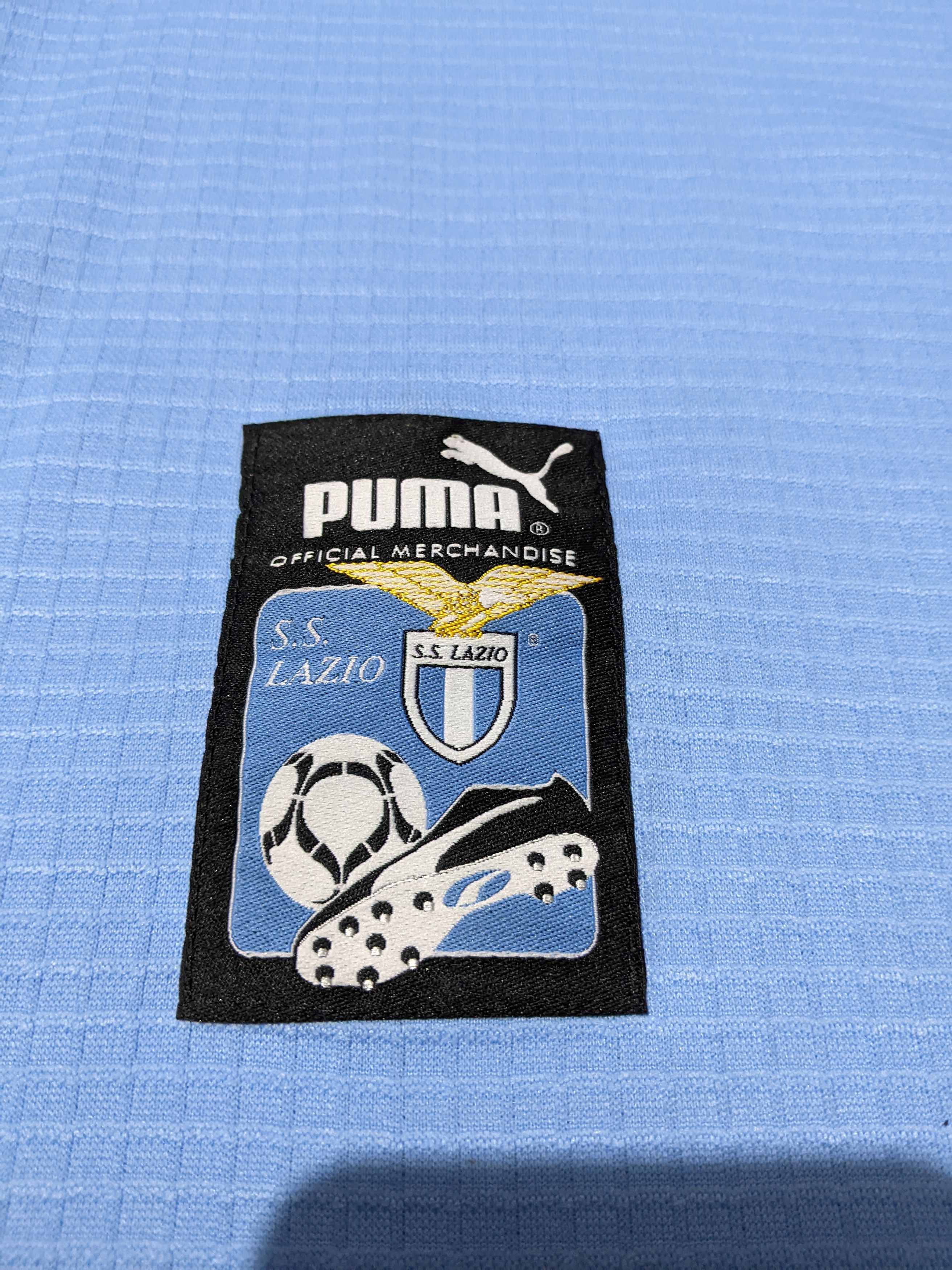 Puma Lazio 1998-99 home Pavel Nedved Jersey football shirt Size US M / EU 48-50 / 2 - 11 Thumbnail