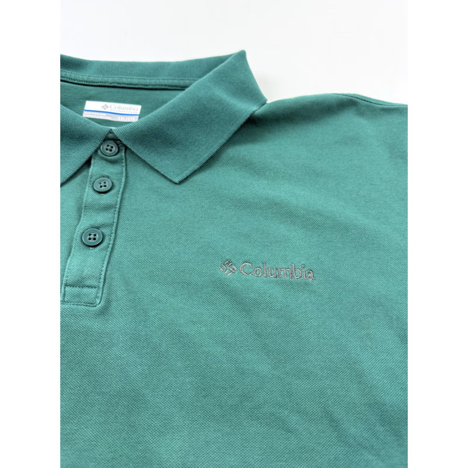 Vintage Columbia Polo Shirt Mens 2XL Green Active Fit Short Sleeve Casual Polo Shirt Mens 2XL Green Active Fit Short Sleeve Casual Size US XXL / EU 58 / 5 - 3 Thumbnail
