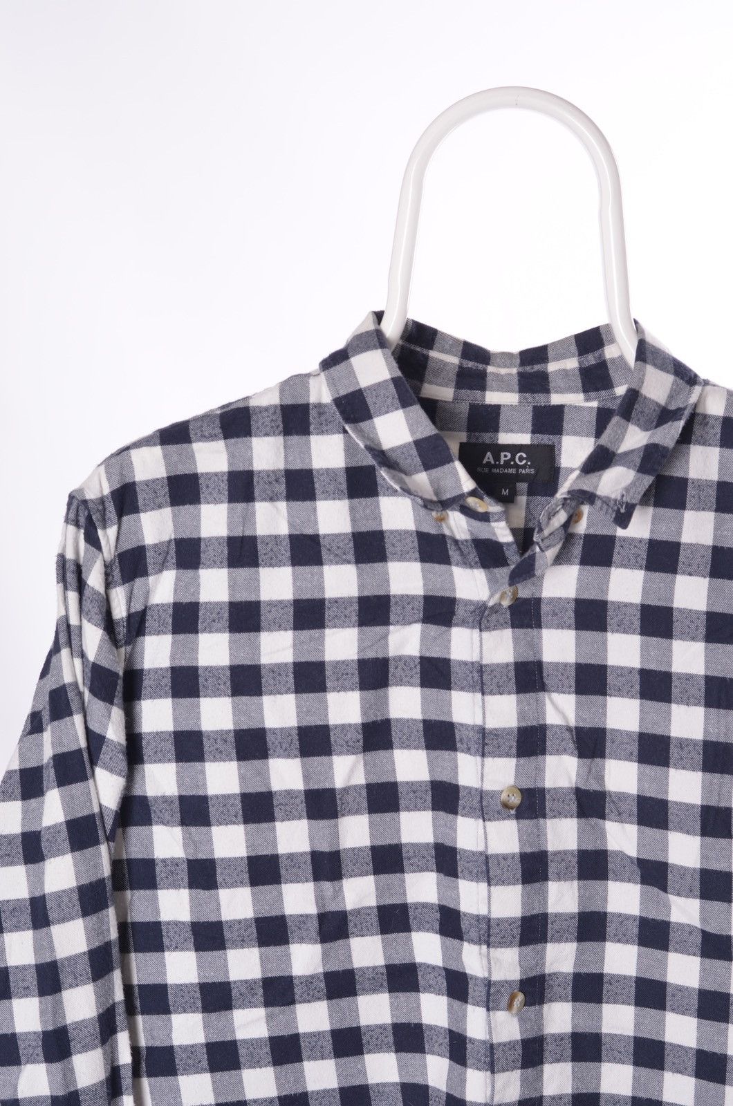 A.P.C. A.P.C rue madame Paris Casual Button-Up Shirt Size US M / EU 48-50 / 2 - 2 Thumbnail