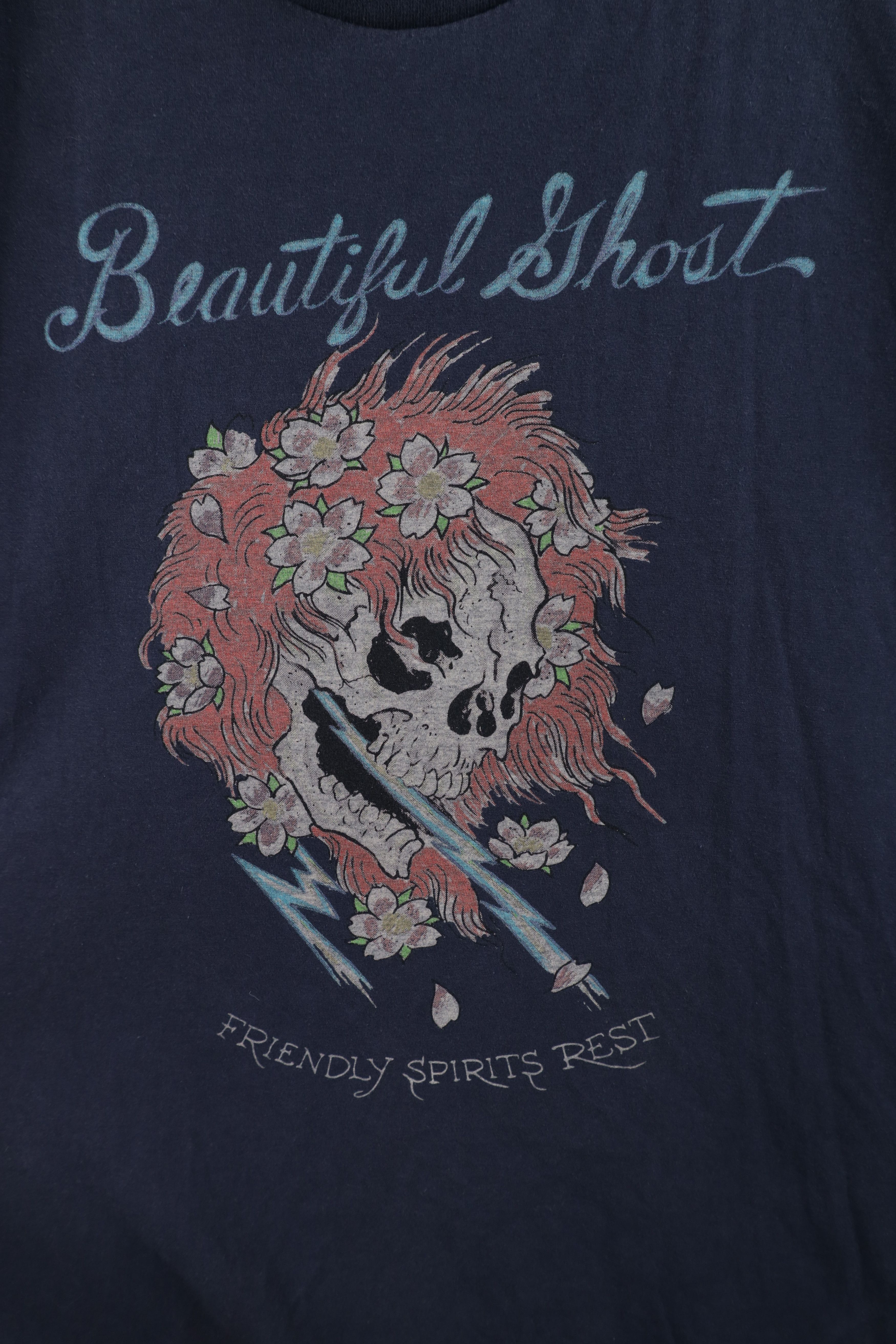 Ed Hardy Vintage Y2K Ed Hardy Spell Skull Tattoo UFC MMA T-Shirt Blue Size US XL / EU 56 / 4 - 4 Thumbnail