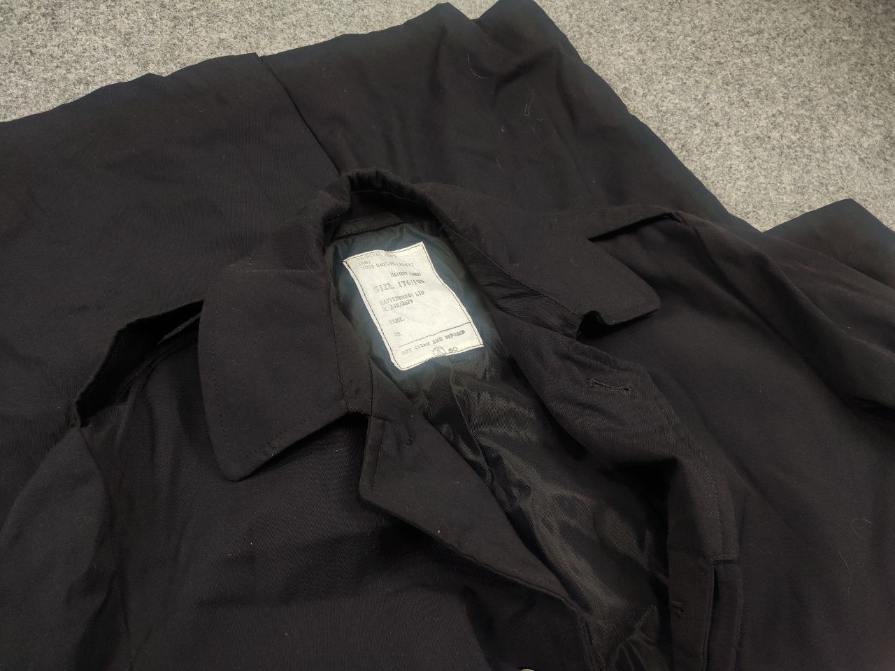 Vintage Vintage 90's raincoat Kattenburgs British Military Jacket Size US M / EU 48-50 / 2 - 13 Thumbnail