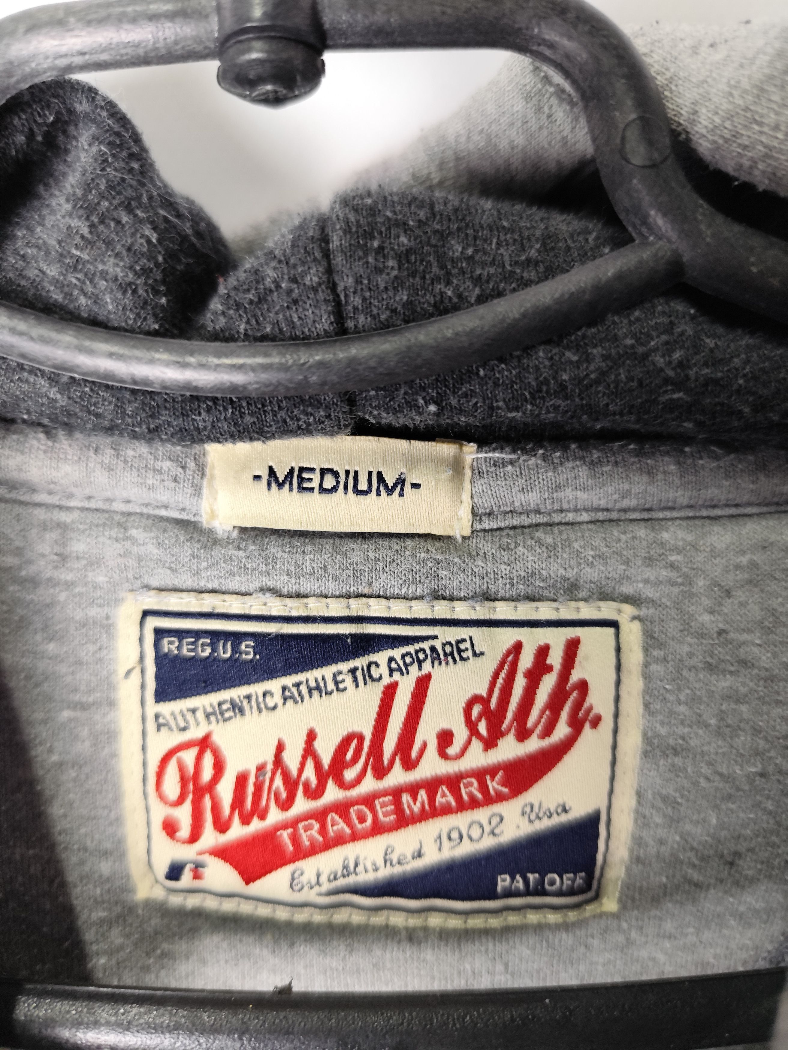 Vintage streetwear oversized Y2K hoodie Russel Authentic
