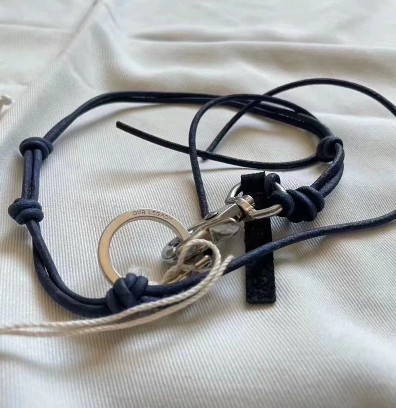 Our Legacy our legacy size os Suede necklace 2502-Nextarrow Size ONE SIZE - 2 Thumbnail