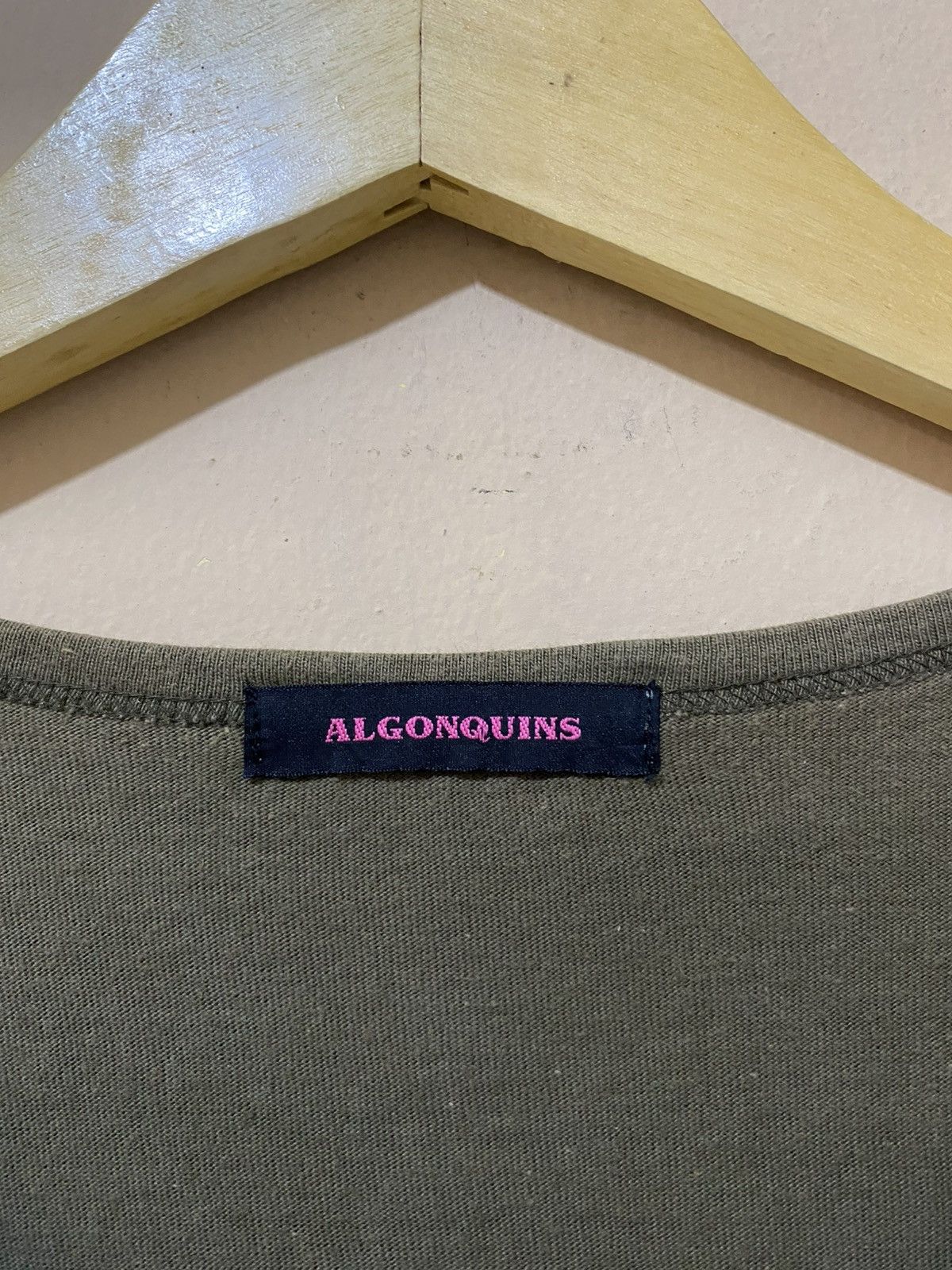 Japanese Brand Algonquins Poem Crossover Cardigan Size ONE SIZE - 6 Thumbnail