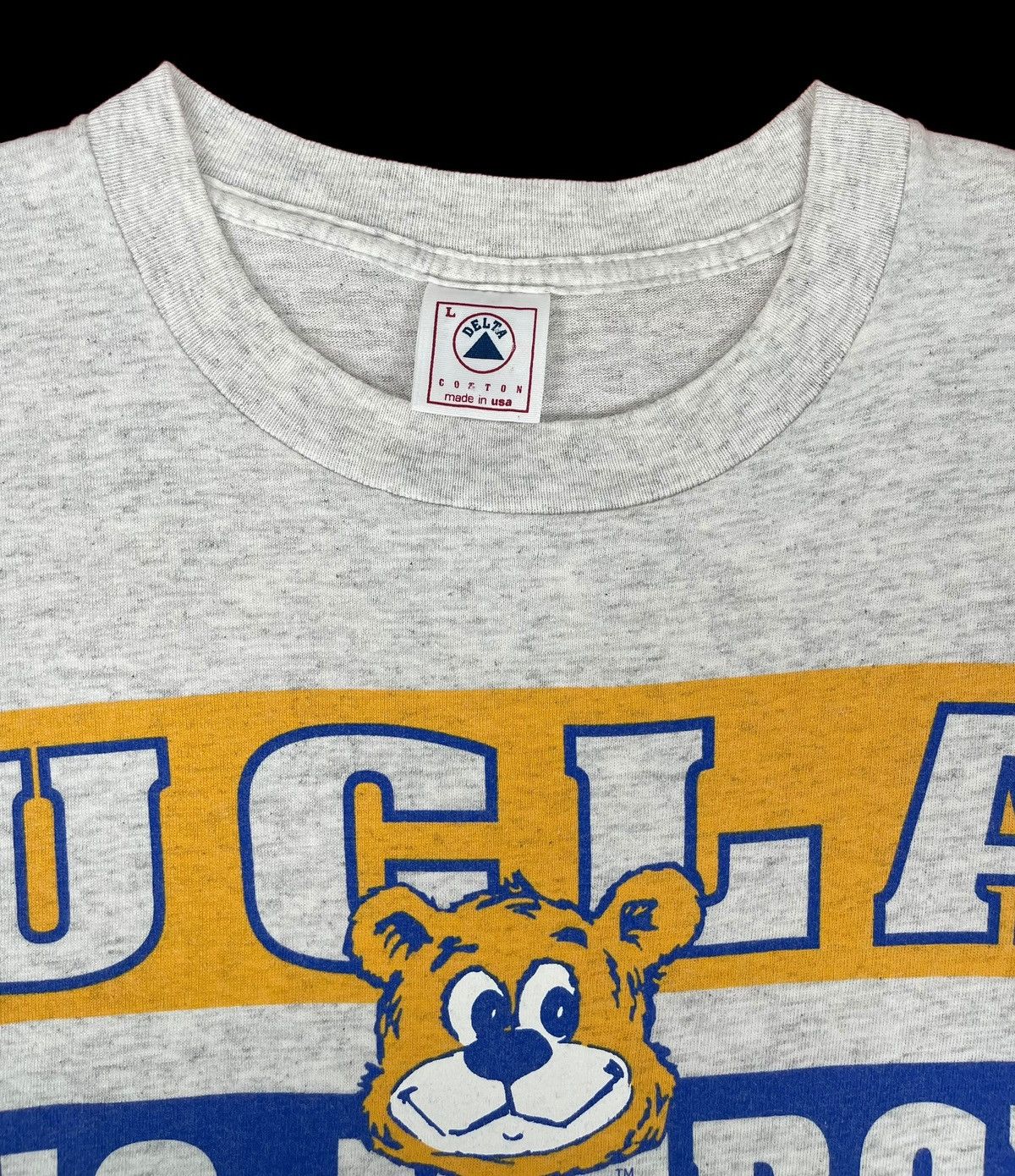 Vintage 80s Vintage UCLA Tee Size US L / EU 52-54 / 3 - 3 Thumbnail