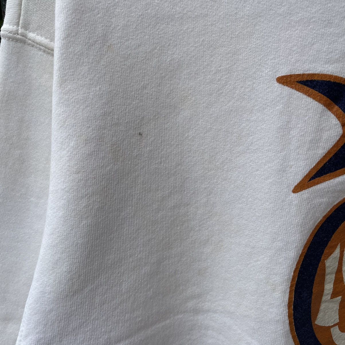 Welcome Skateboards 🔥Vintage 90s LSS Skateboard Big Logo Distress Sweatshirts Size US S / EU 44-46 / 1 - 8 Thumbnail