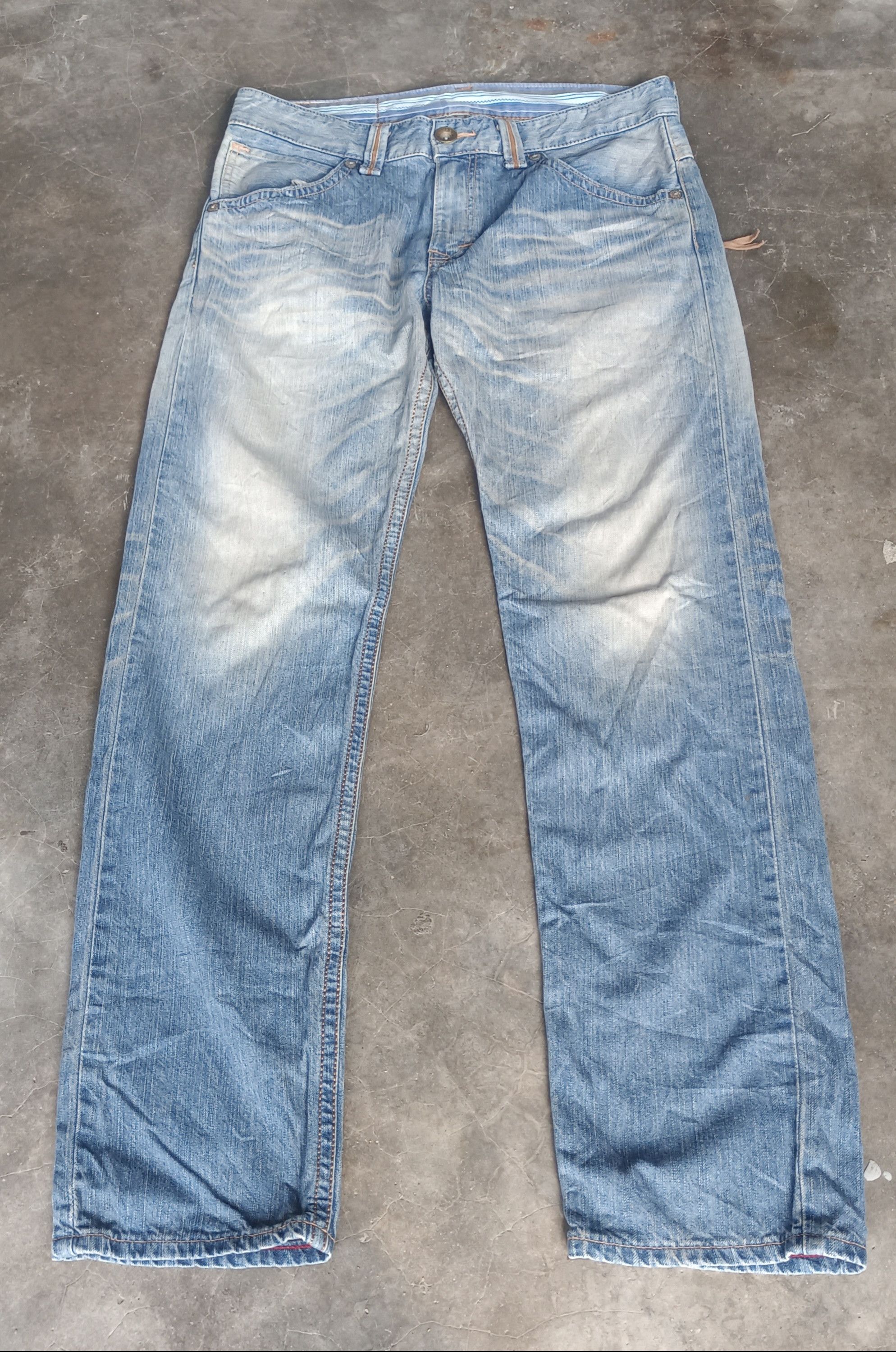 Edwin Steals🔥 Vintage Edwin XV Mud Wash Loose Jeans Size US 34 / EU 50 - 2 Thumbnail