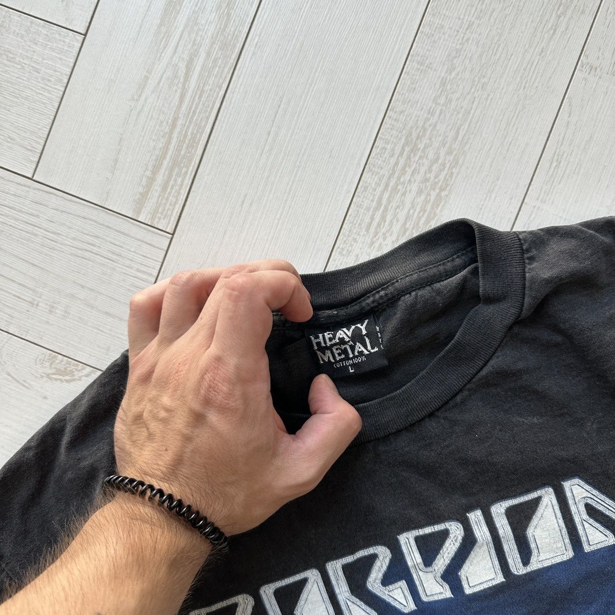 Vintage Vintage 90s Scorpions Acoustica Washed Rock tee y2k hype og Size US L / EU 52-54 / 3 - 6 Thumbnail
