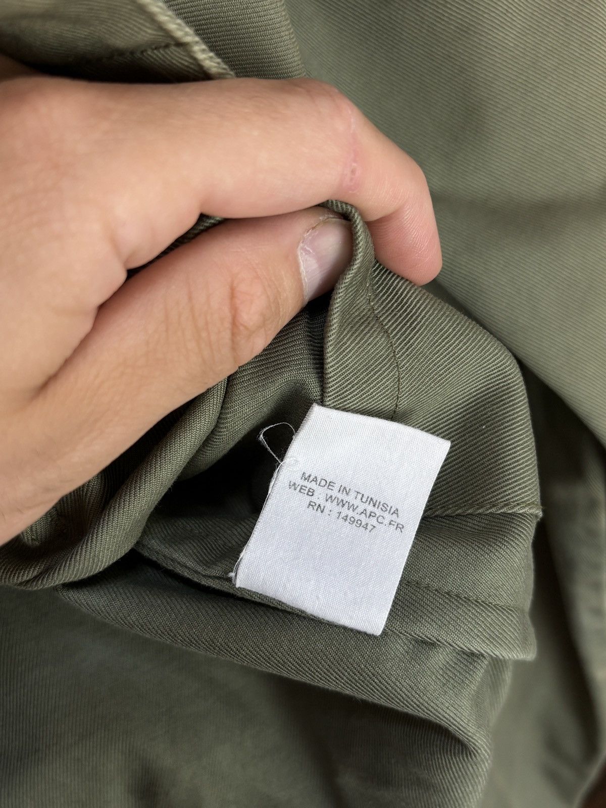 A.P.C. A.P.C. Army Military Buttoned Vintage Work Jacket Size US S / EU 44-46 / 1 - 11 Thumbnail