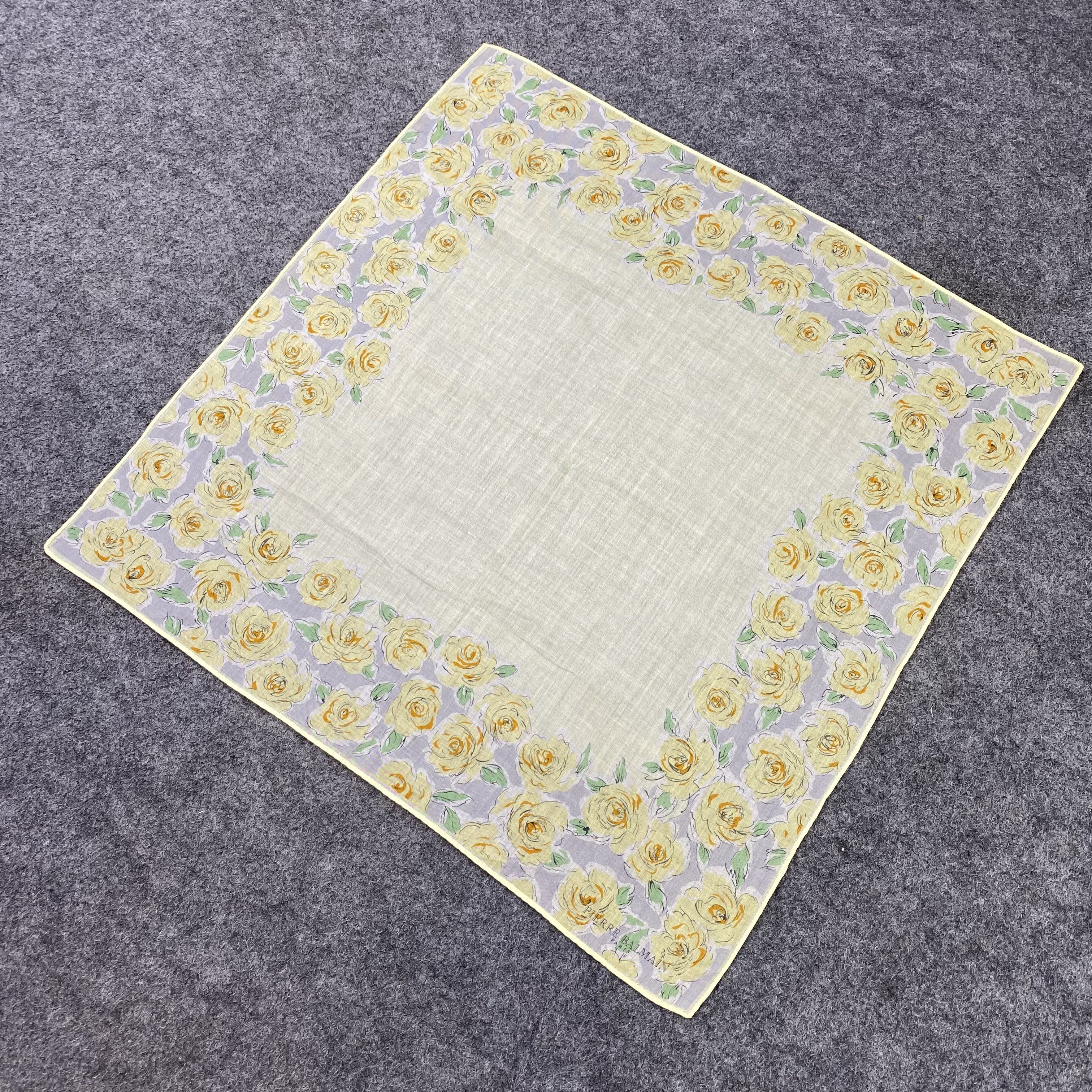 Pierre Balmain Pierre Balmain Handkerchief / Bandana / Neckerchief -B834 Size ONE SIZE - 4 Thumbnail