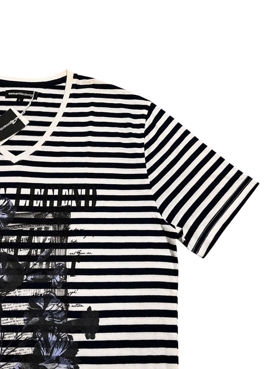 semanticdesign Semantic Design Striped Tee Size US M / EU 48-50 / 2 - 4 Thumbnail