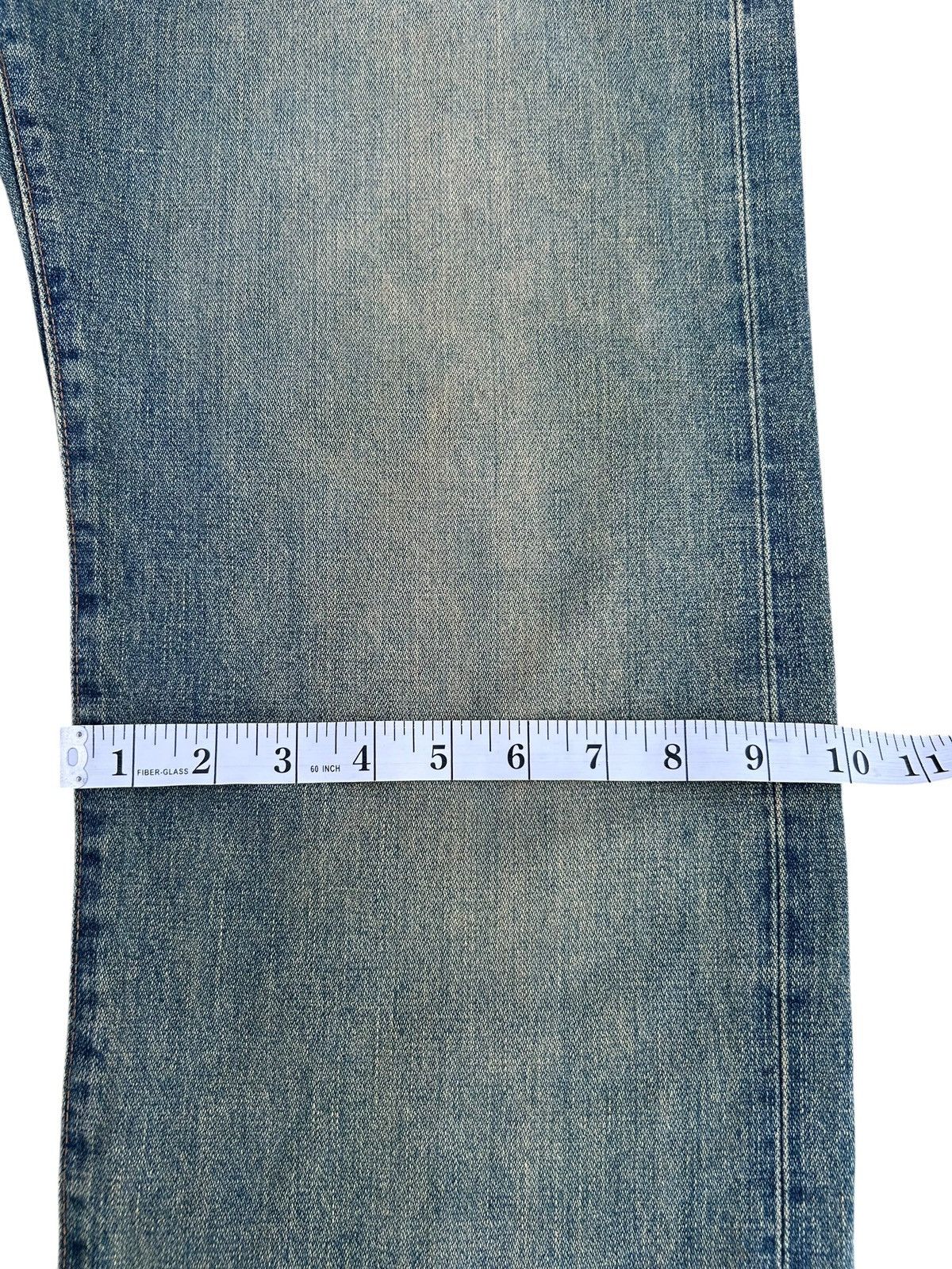 Kapital Vintage Buckle Back Wrangler Blue Bell Distressed Denim Jean Size US 30 / EU 46 - 18 Thumbnail