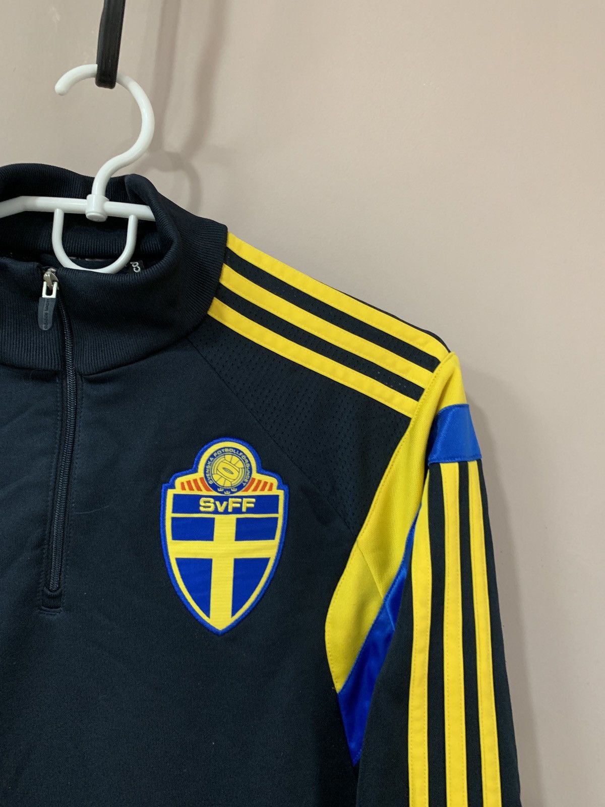 Adidas Sweden 2014 Football Sweatshirt Adidas Soccer Size S Size US S / EU 44-46 / 1 - 3 Thumbnail