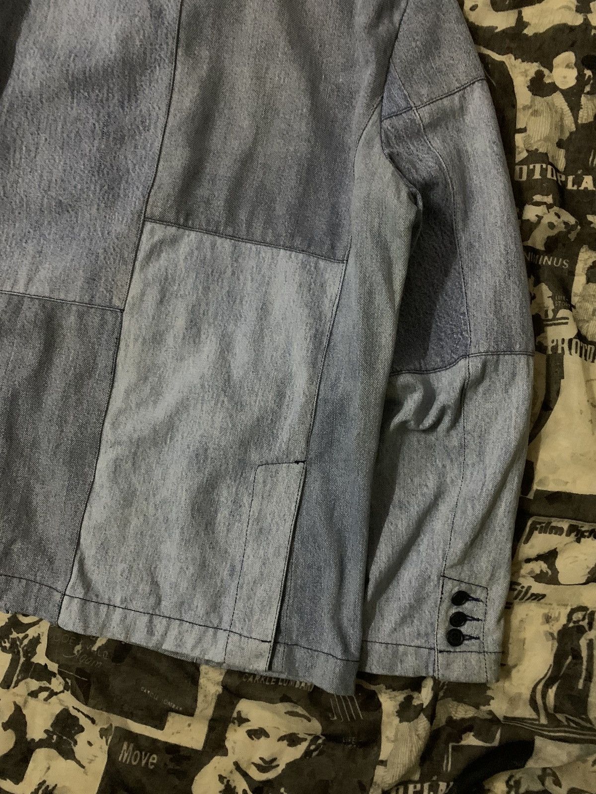 Vanquish 💥Avant Garde Vanquish Shibuya Patchwork Jacket Size US L / EU 52-54 / 3 - 7 Thumbnail