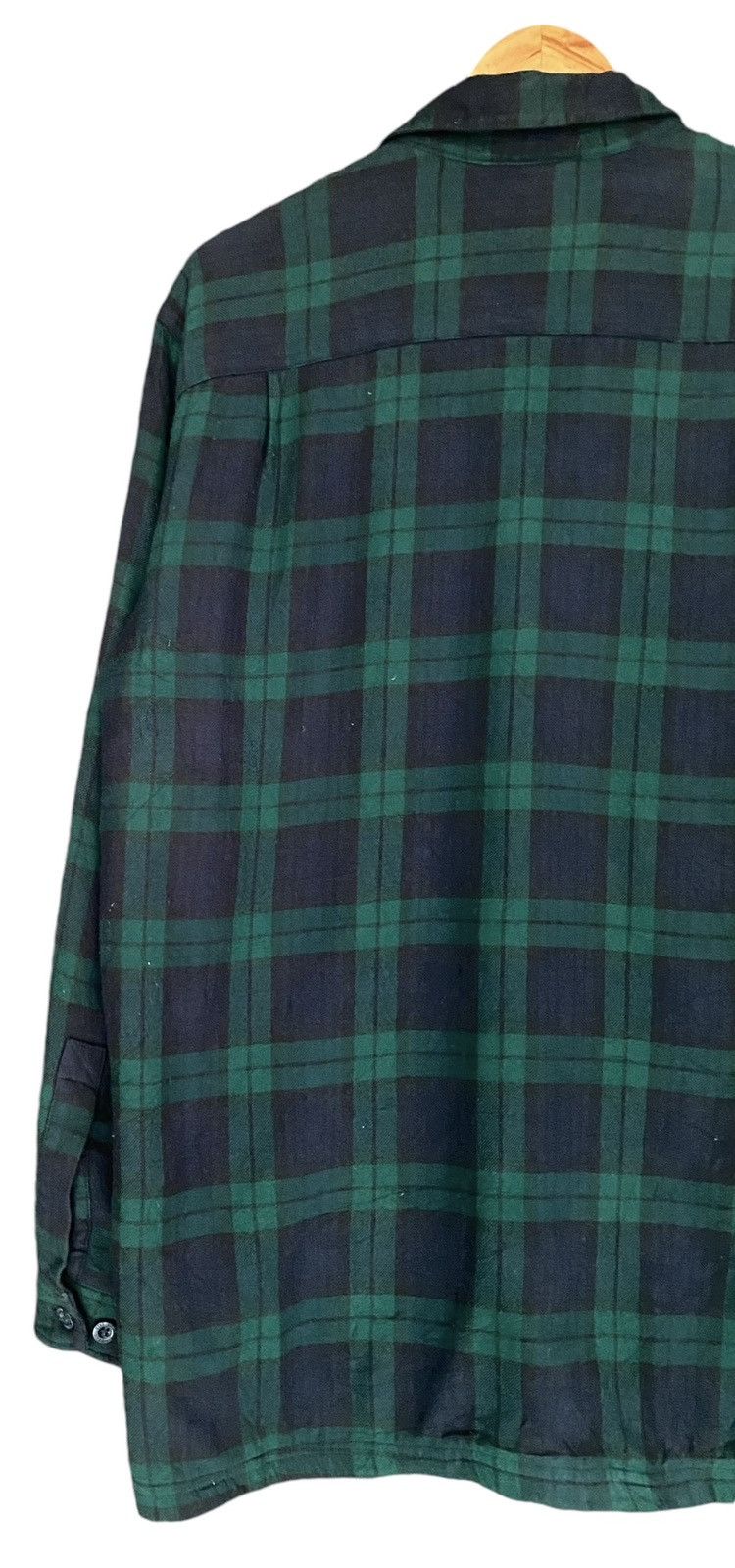 L.L. Bean × Vintage Traditional Fit LL BEAN Checkered Plaid Size US M / EU 48-50 / 2 - 10 Thumbnail