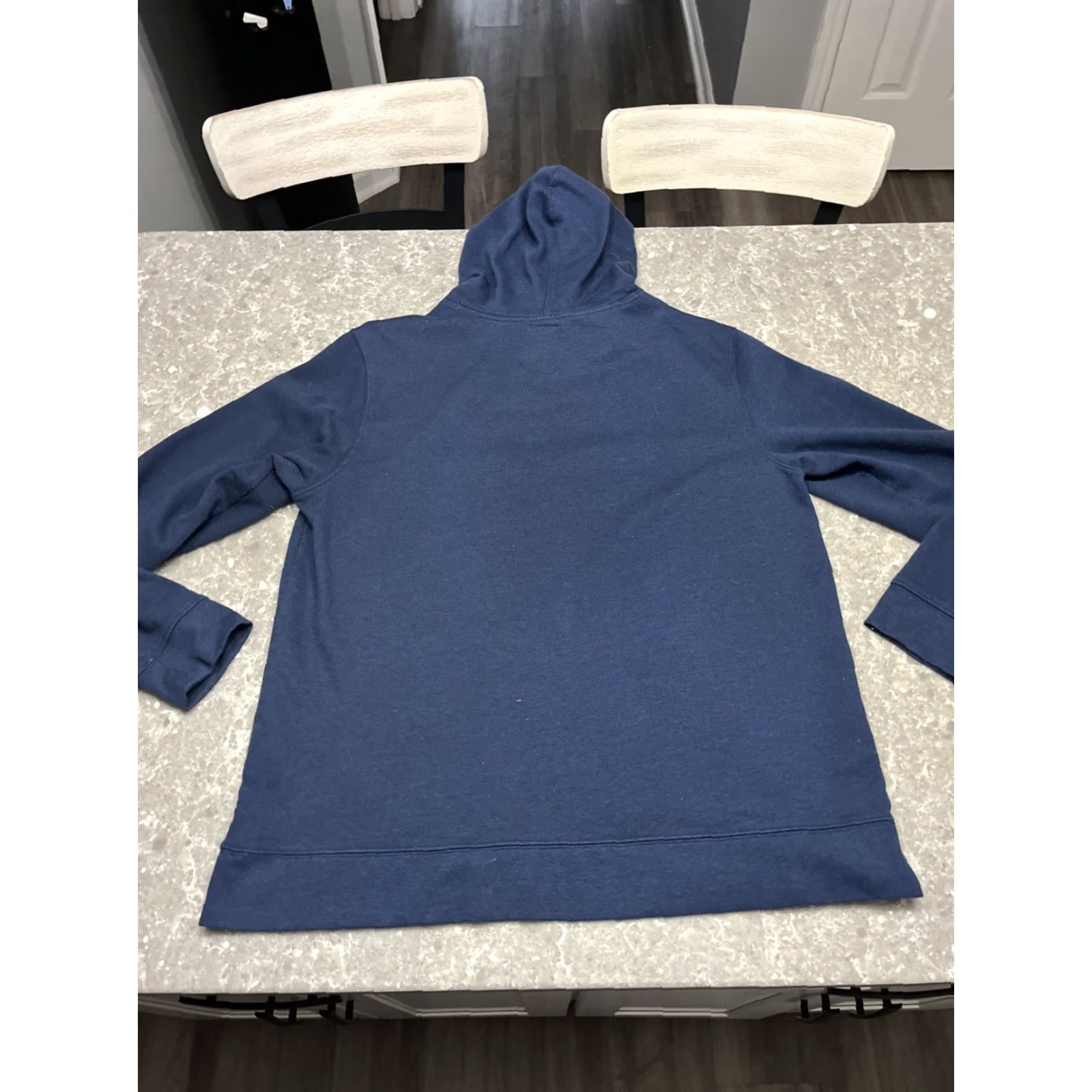 Vintage Alpine Design Hoodie Men's XL Blue Kangaroo Pocket Logo Hike Camping Snow Ski Size US XL / EU 56 / 4 - 7 Thumbnail