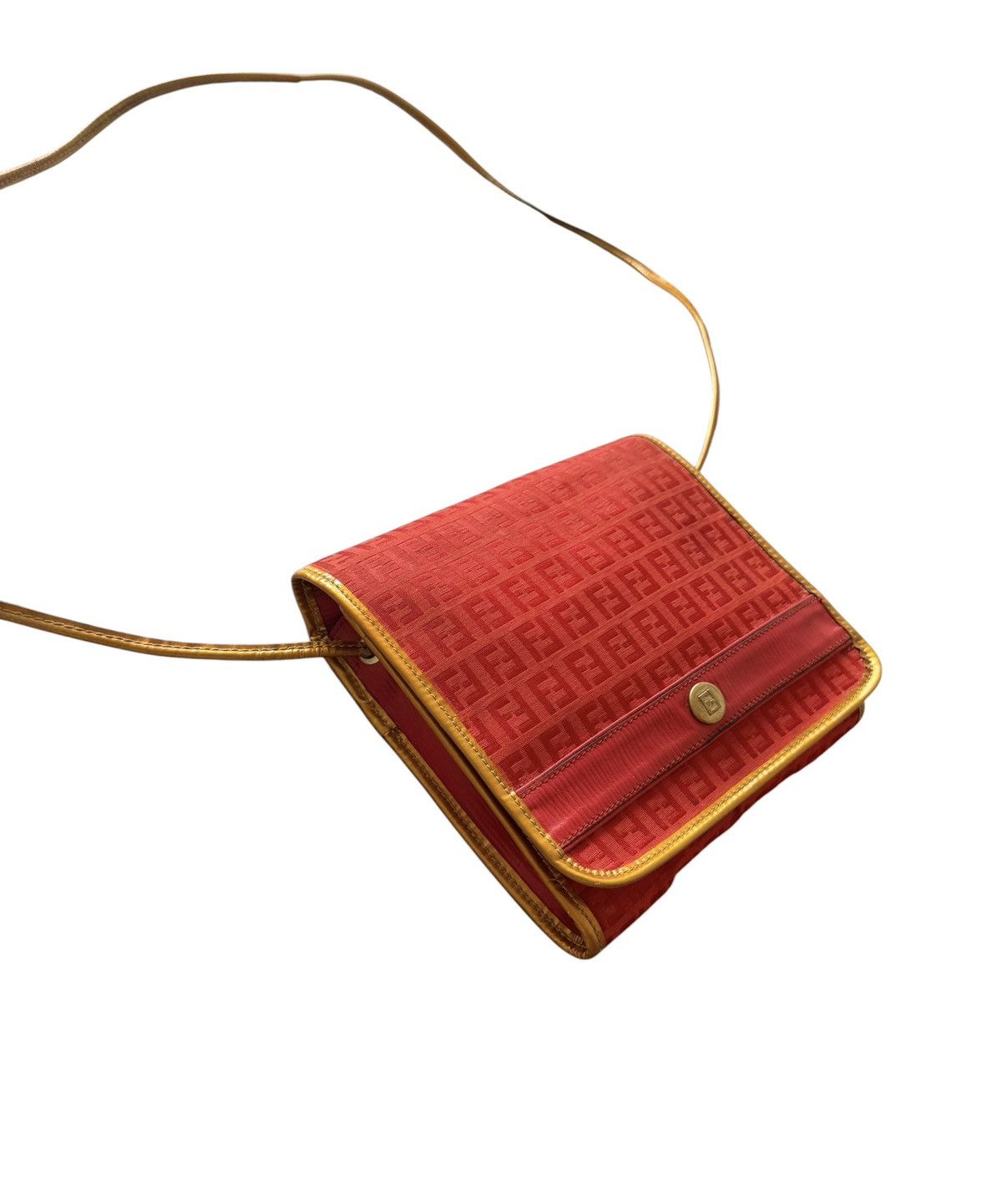Fendi Vintage Fendi Zucca Messenger Bag Size ONE SIZE - 5 Thumbnail