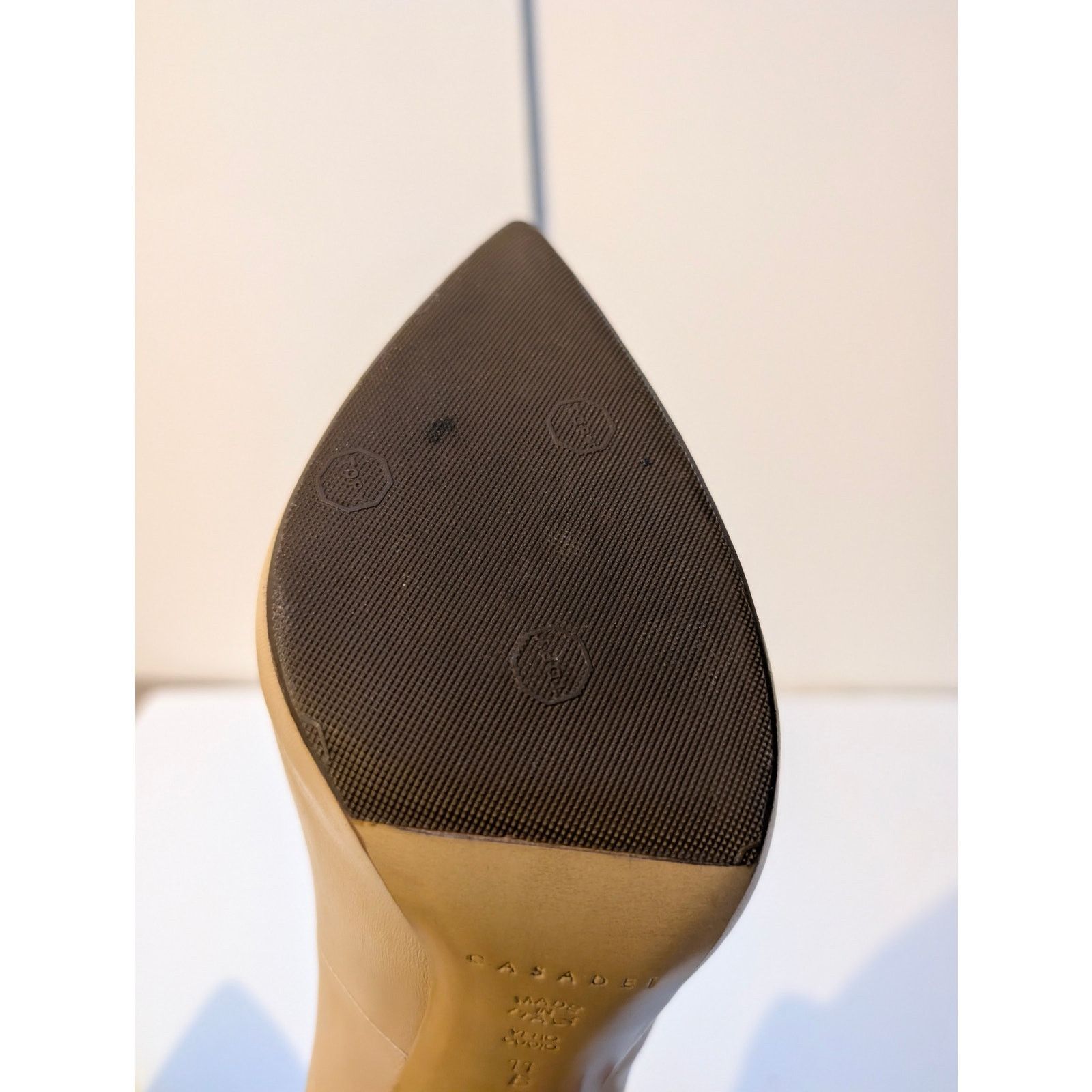 Casadei Casadei Blade Brown Tan Nude High Heels Size 11 Euro 41 Size US 11 / IT 41 - 11 Thumbnail