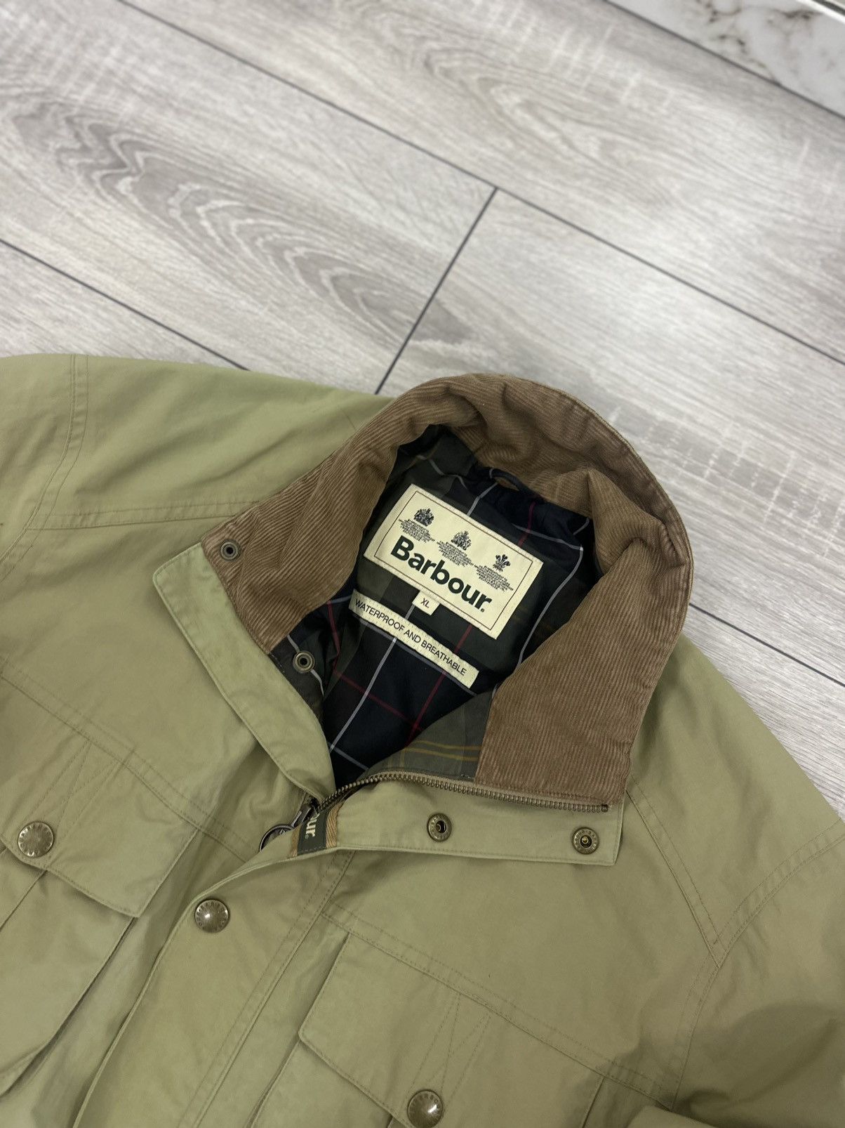 Barbour Barbour Nylon Waterproof Jacket Size US XL / EU 56 / 4 - 5 Thumbnail