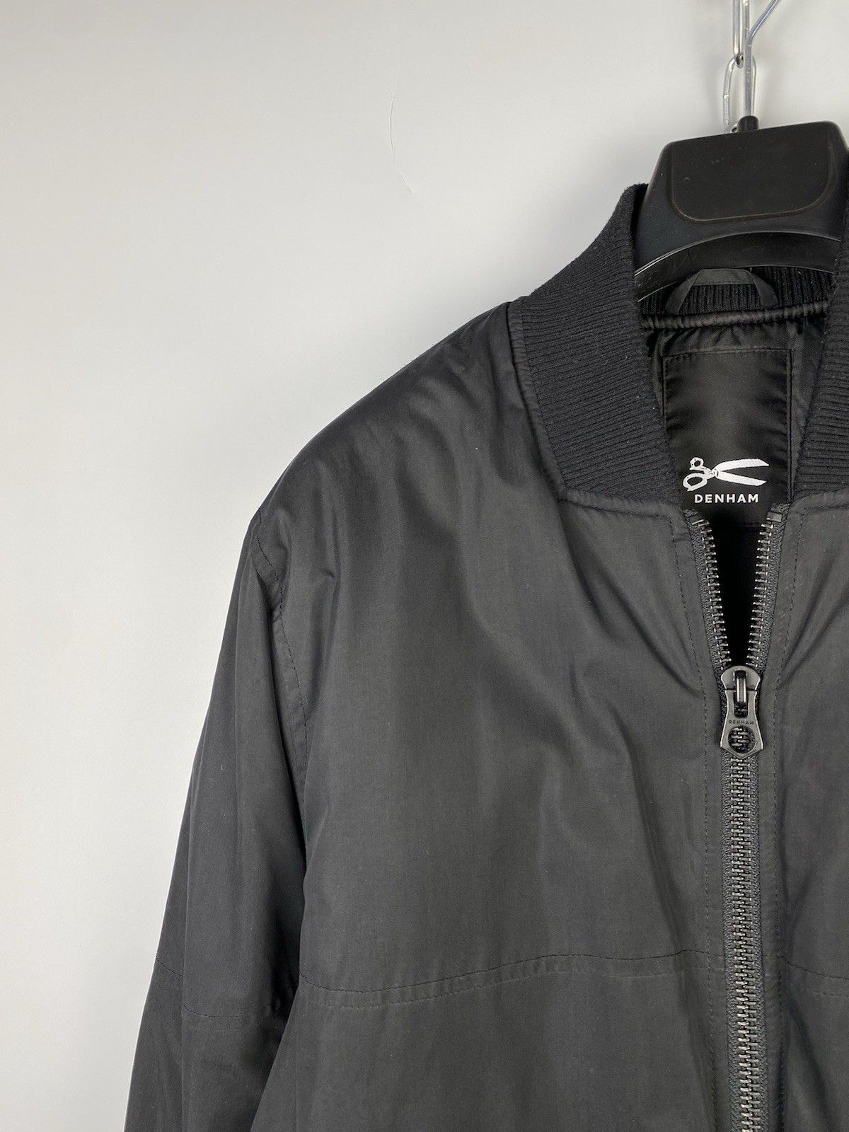 DENHAM Denham Black Full Zip Casual Bomber Jacket Size US M / EU 48-50 / 2 - 5 Thumbnail