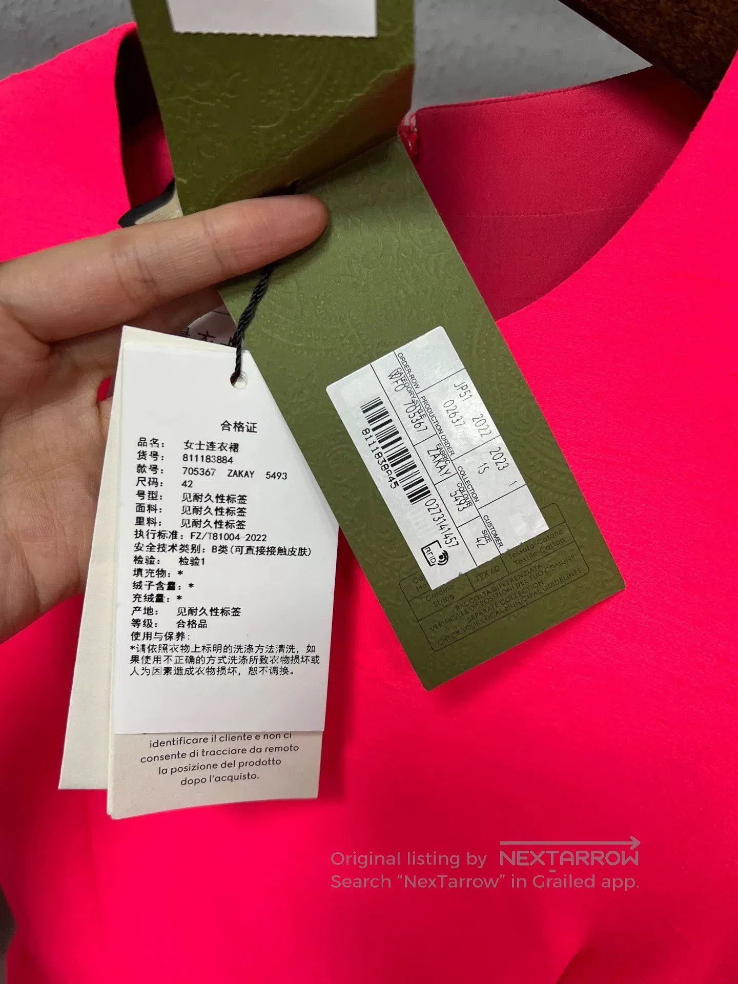 Gucci Gucci Barbie Pink Dress. Size M / US 6-8 / IT 42-44 - 3 Thumbnail
