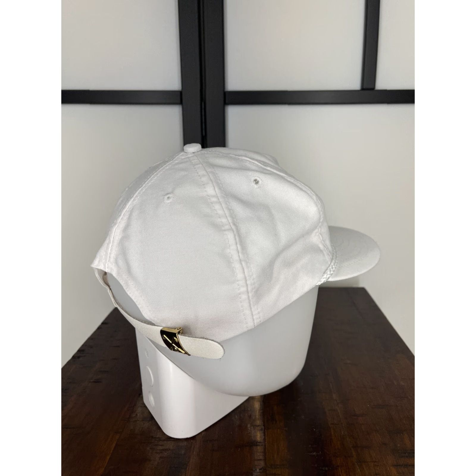 Vintage ACDelco Hat Cap Adult One Size White Cotton Polyester Knit Solid Adjustable Lightweight Baseball Cap Logo Men Mens Size ONE SIZE - 7 Thumbnail