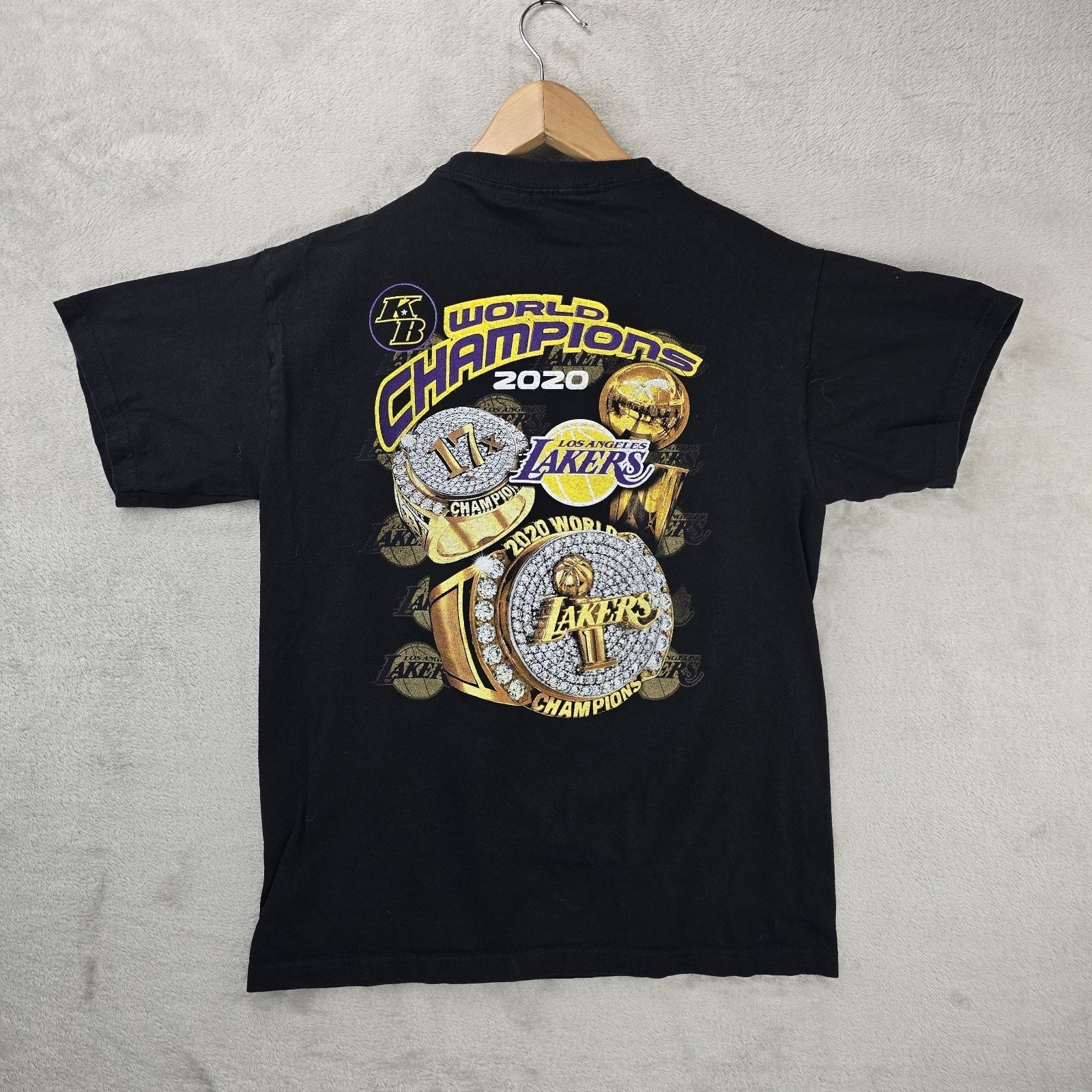 NBA Los Angeles Lakers Shirt Mens Medium 2020 Champions LeBron Size US M / EU 48-50 / 2 - 4 Thumbnail