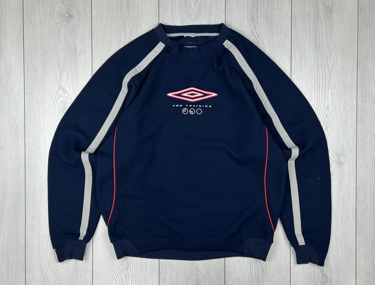 Umbro Vintage Sweatshirt Navy Size M