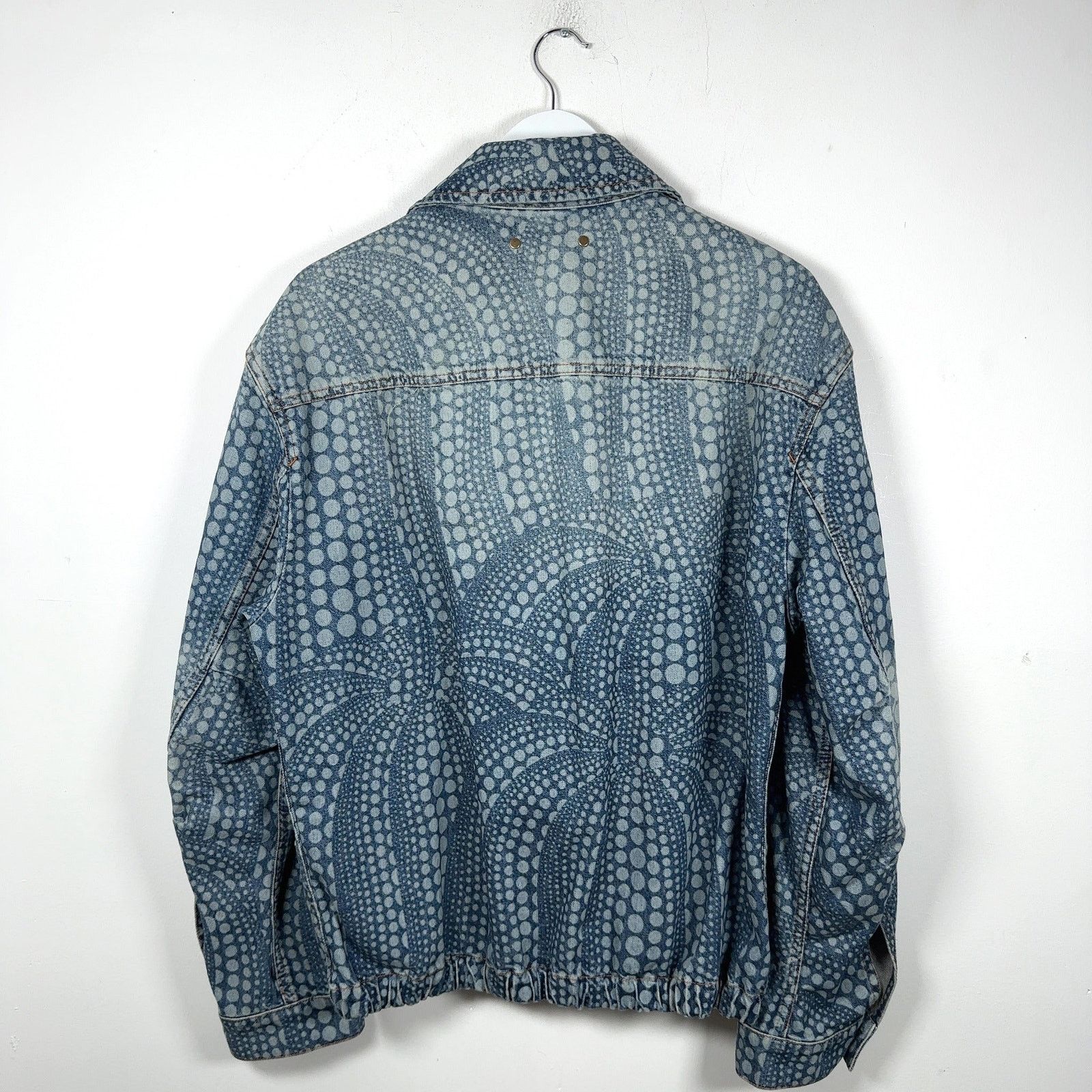 Louis Vuitton × Yayoi Kusama LouisVuittonxYayoiKusama AllOver Pumpkin Denim Zip-Up Jacket Size US M / EU 48-50 / 2 - 6 Thumbnail